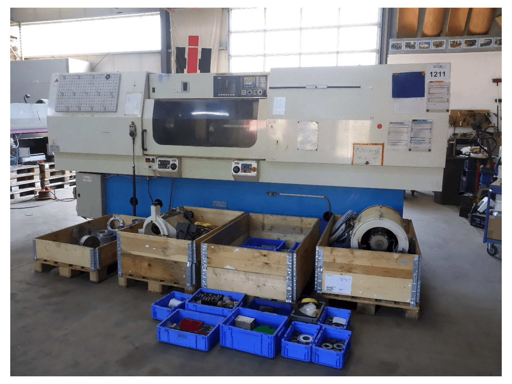 Mašīnas MORARA Heavy Quick I/E 1000 CNC pretskats