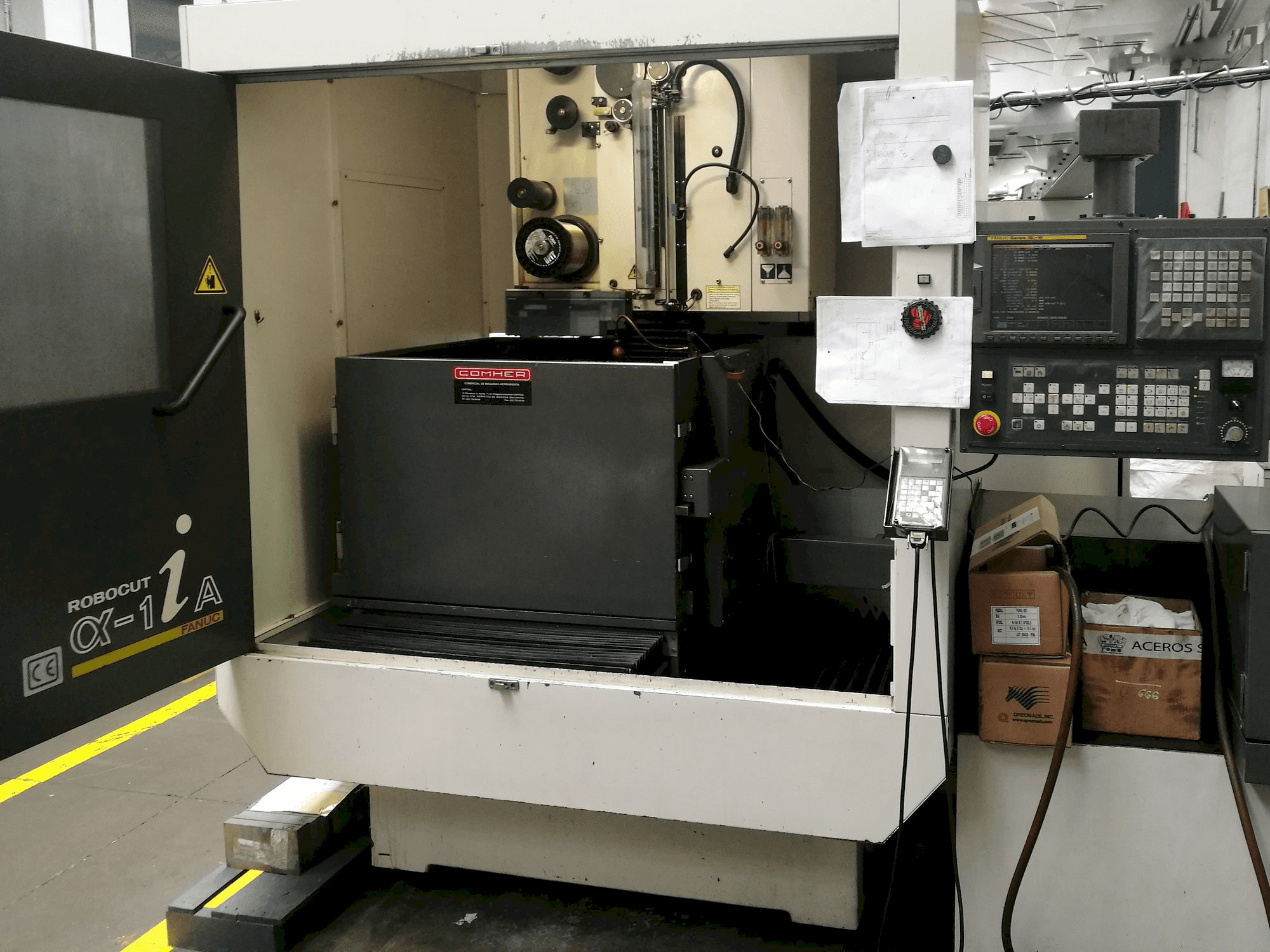 Mašīnas FANUC Robocut ALPHA -1iA pretskats