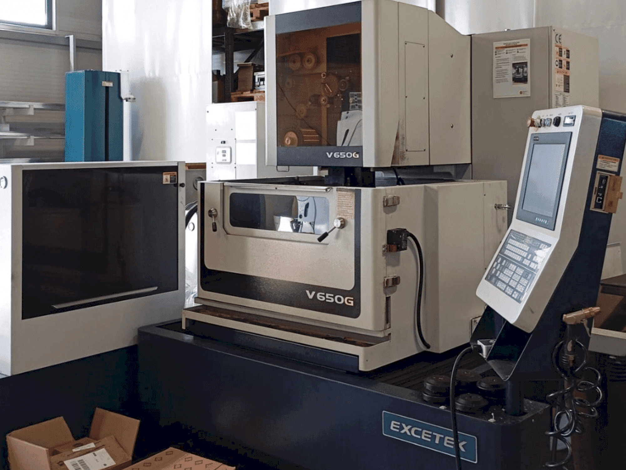 Mašīnas EXCETEK V 650 G pretskats