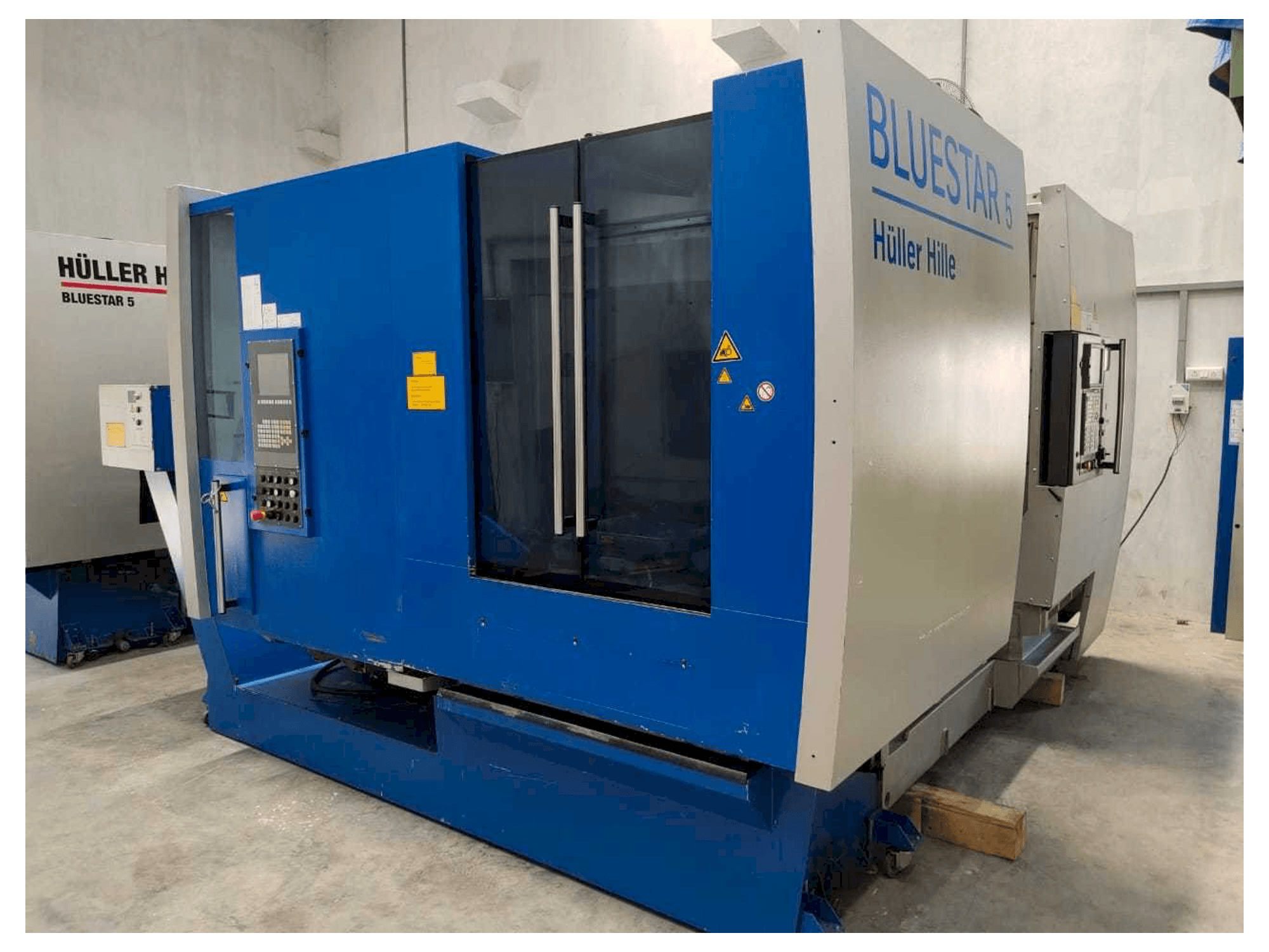 Mašīnas Hueller Hille Bluestar 5 pretskats