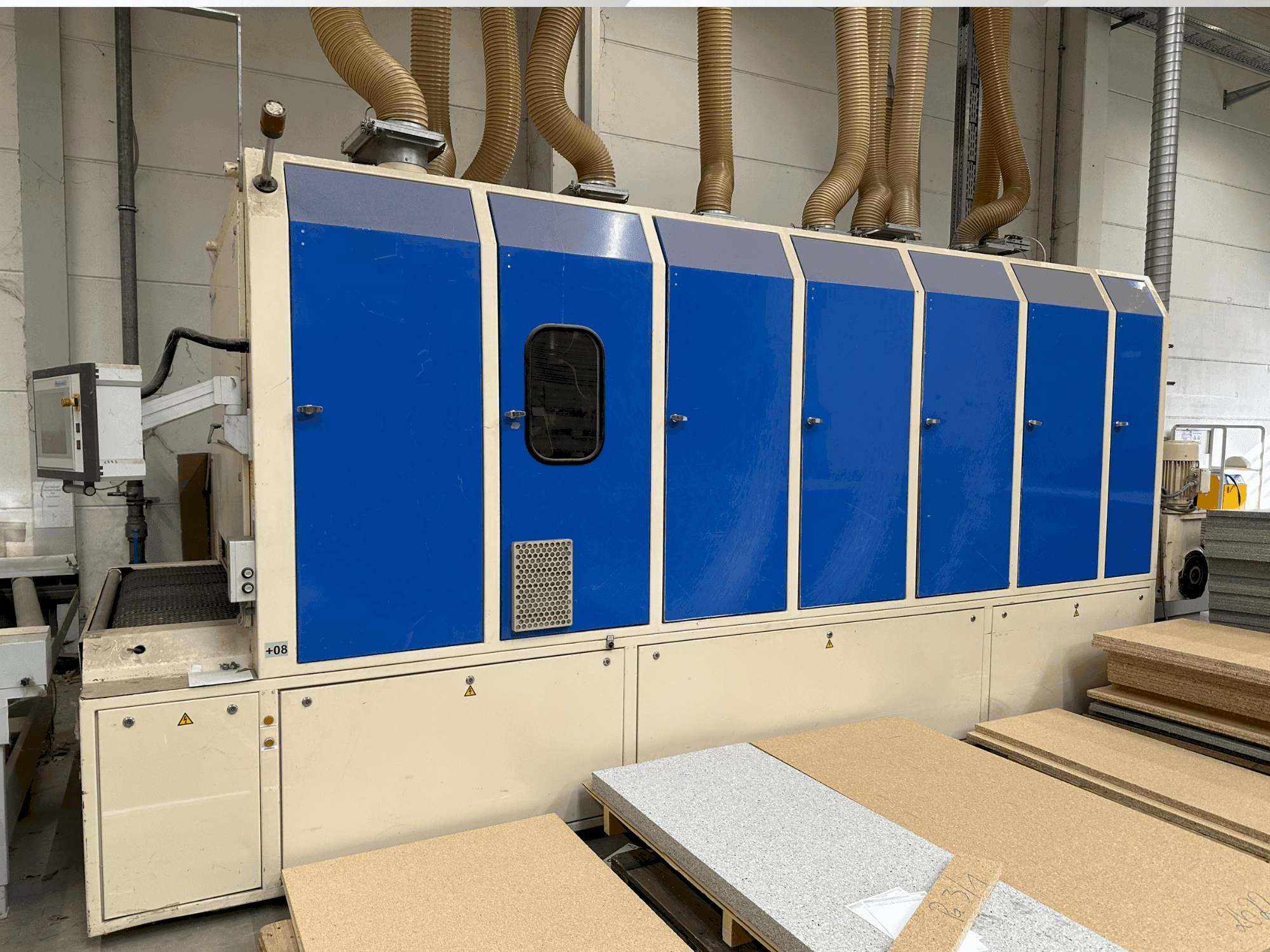 Mašīnas HEESEMANN LSM8 / EA2 pretskats