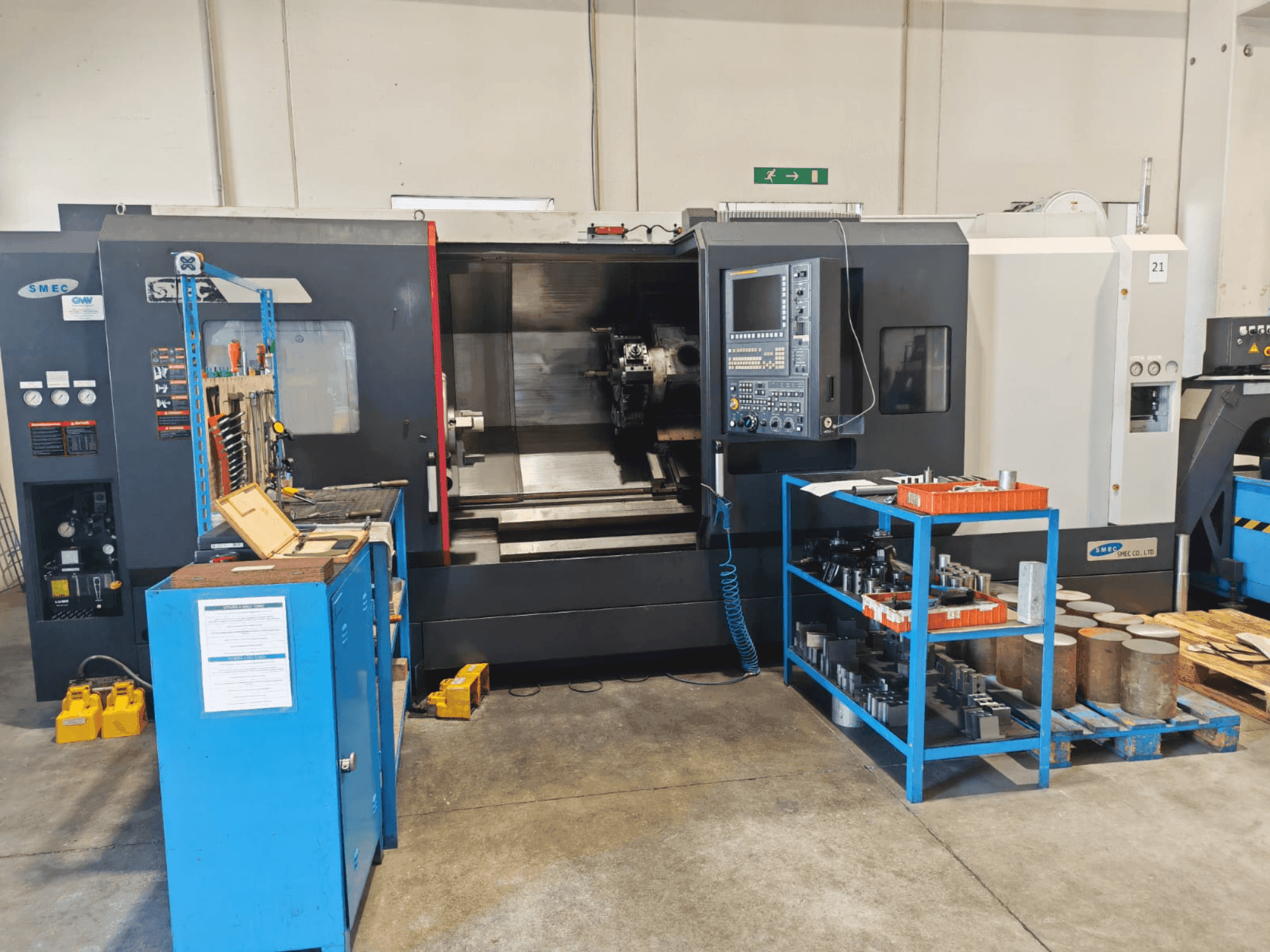 Mašīnas SMEC Samsung 3500 XLY pretskats