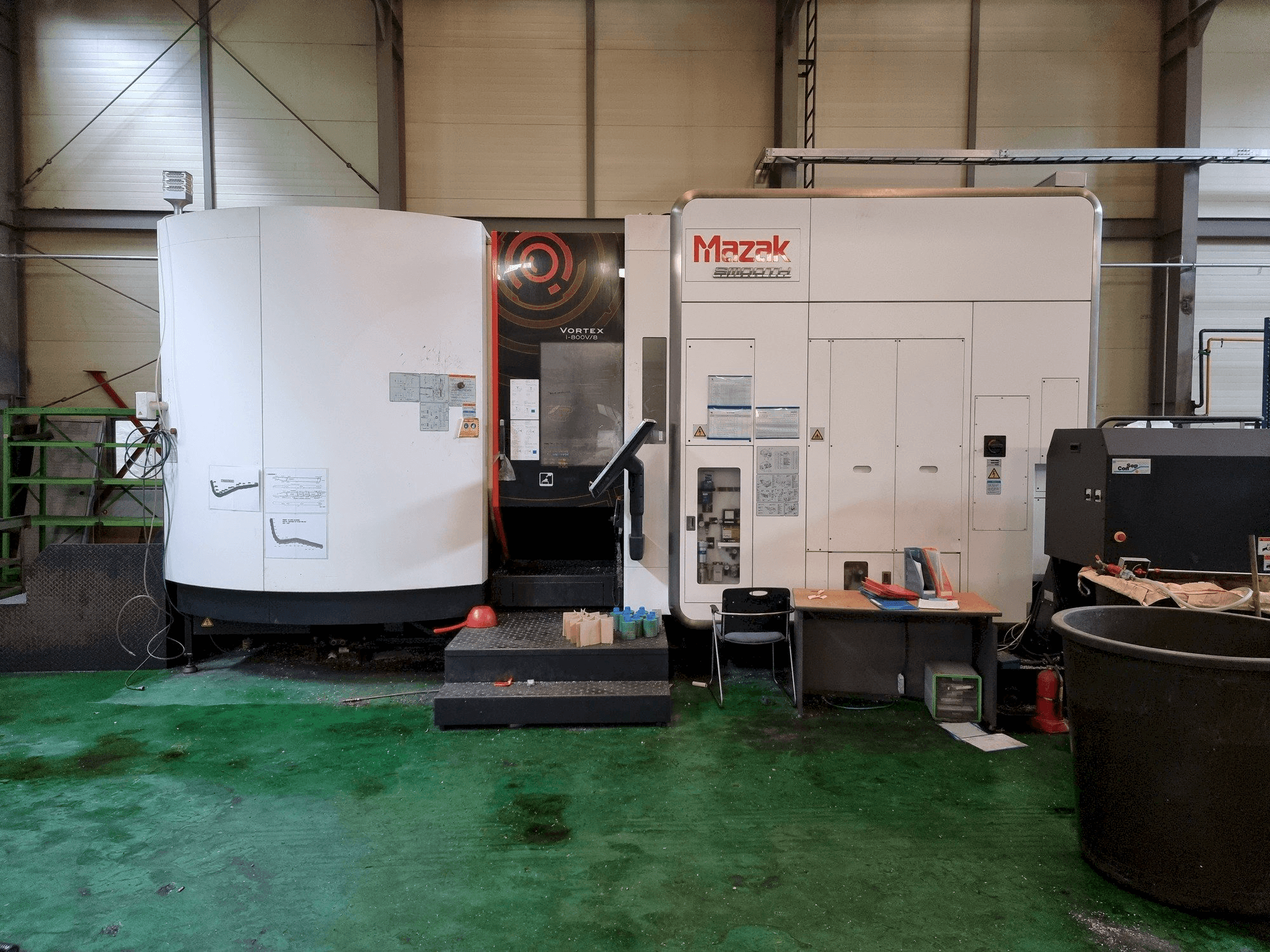 Mašīnas Mazak VORTEX i-800V/8 pretskats