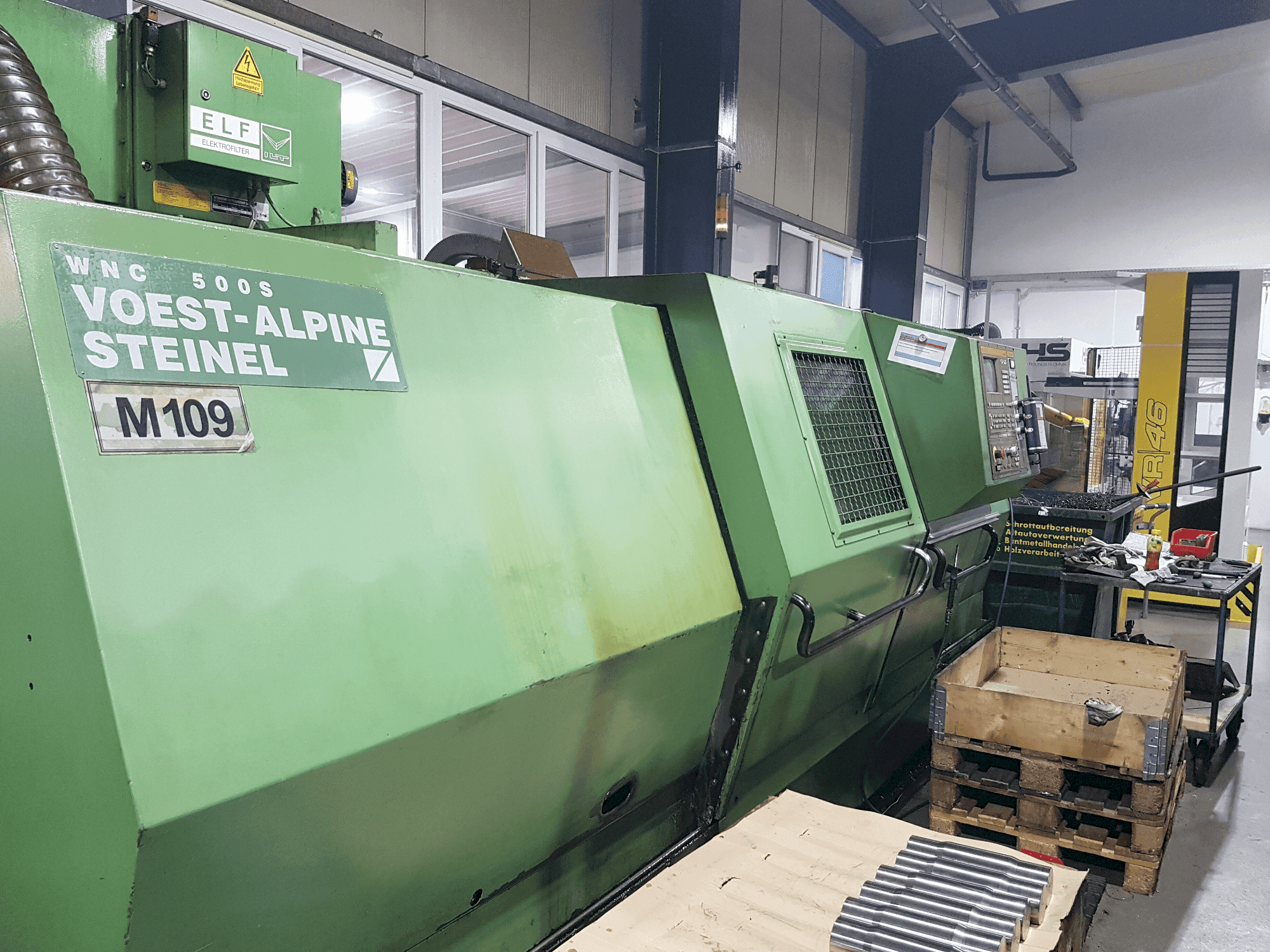 Mašīnas Voest Alpine WNC 500 S/1.6 pretskats