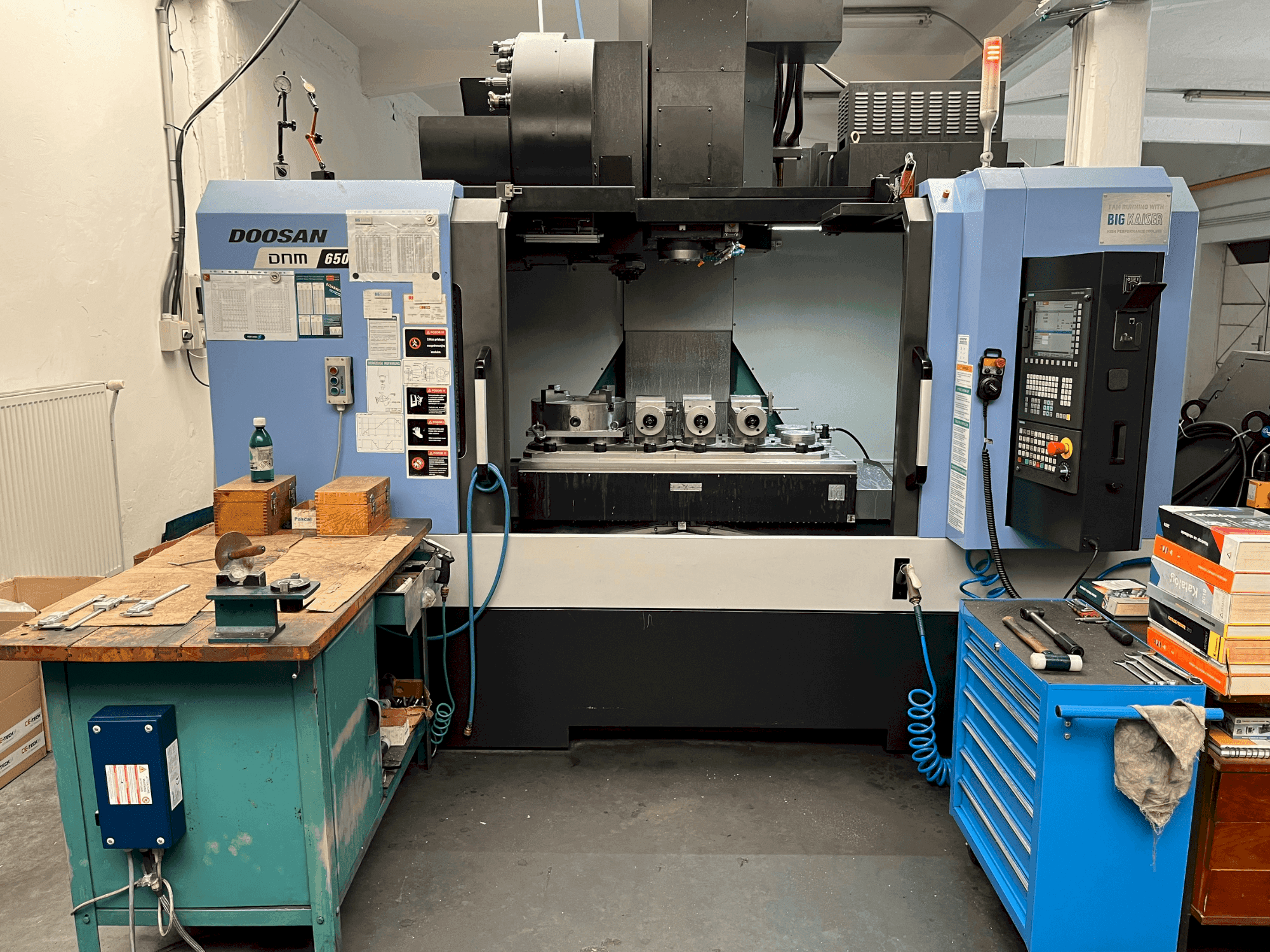Mašīnas DOOSAN DNM 650 II pretskats