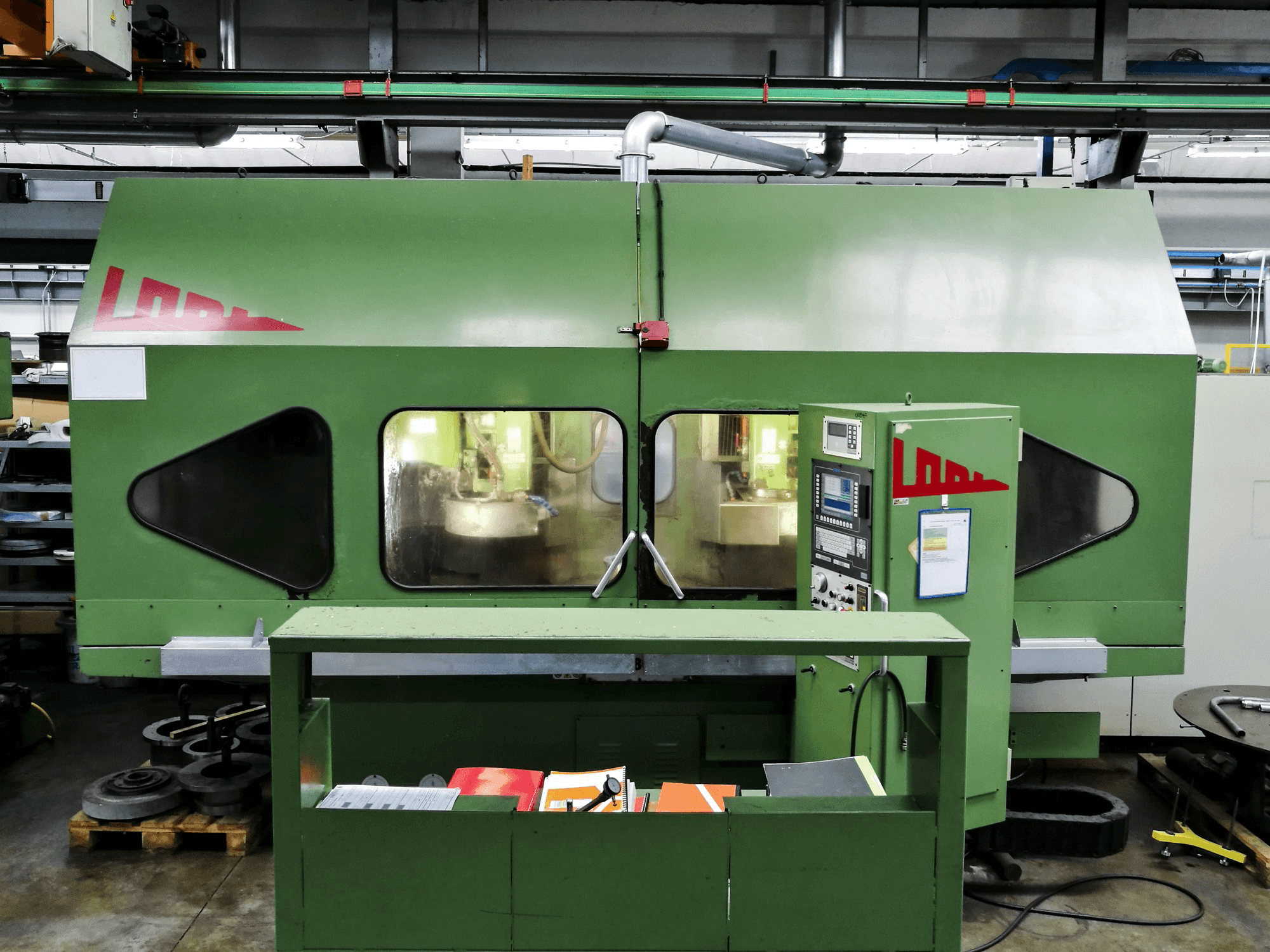 Mašīnas Lodi RTR S800 CNC pretskats