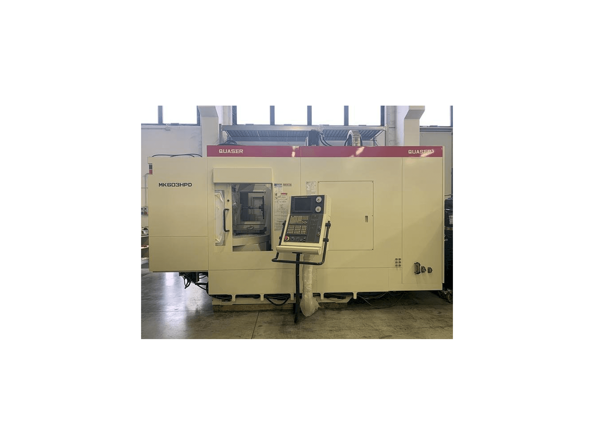 Mašīnas Quaser MK603HPD pretskats