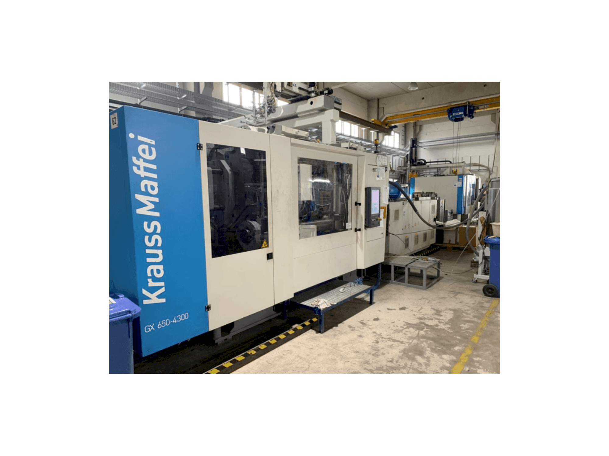Mašīnas Krauss Maffei KM650-4300 GX pretskats