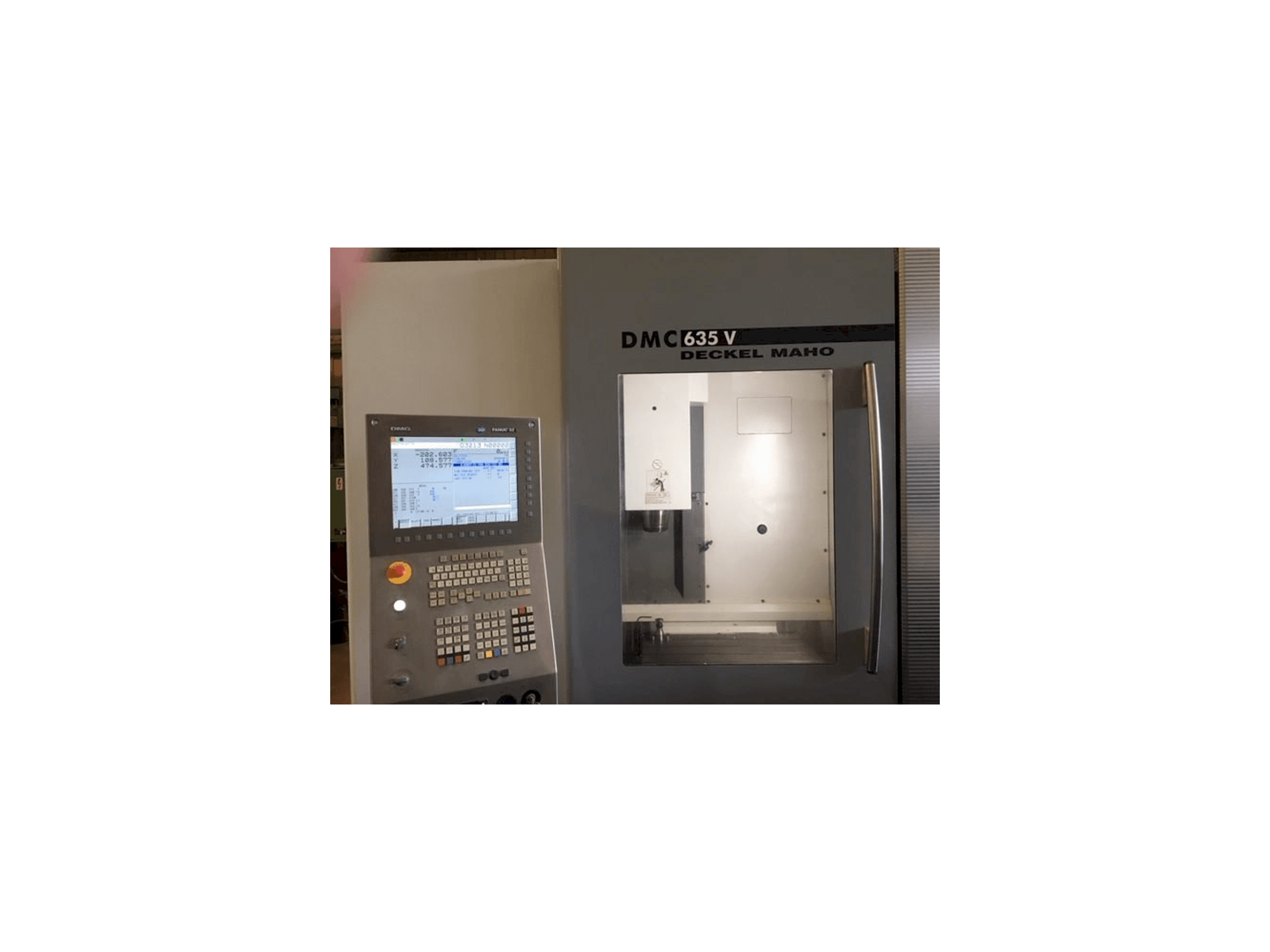 Mašīnas DECKEL MAHO DMC 635 V pretskats