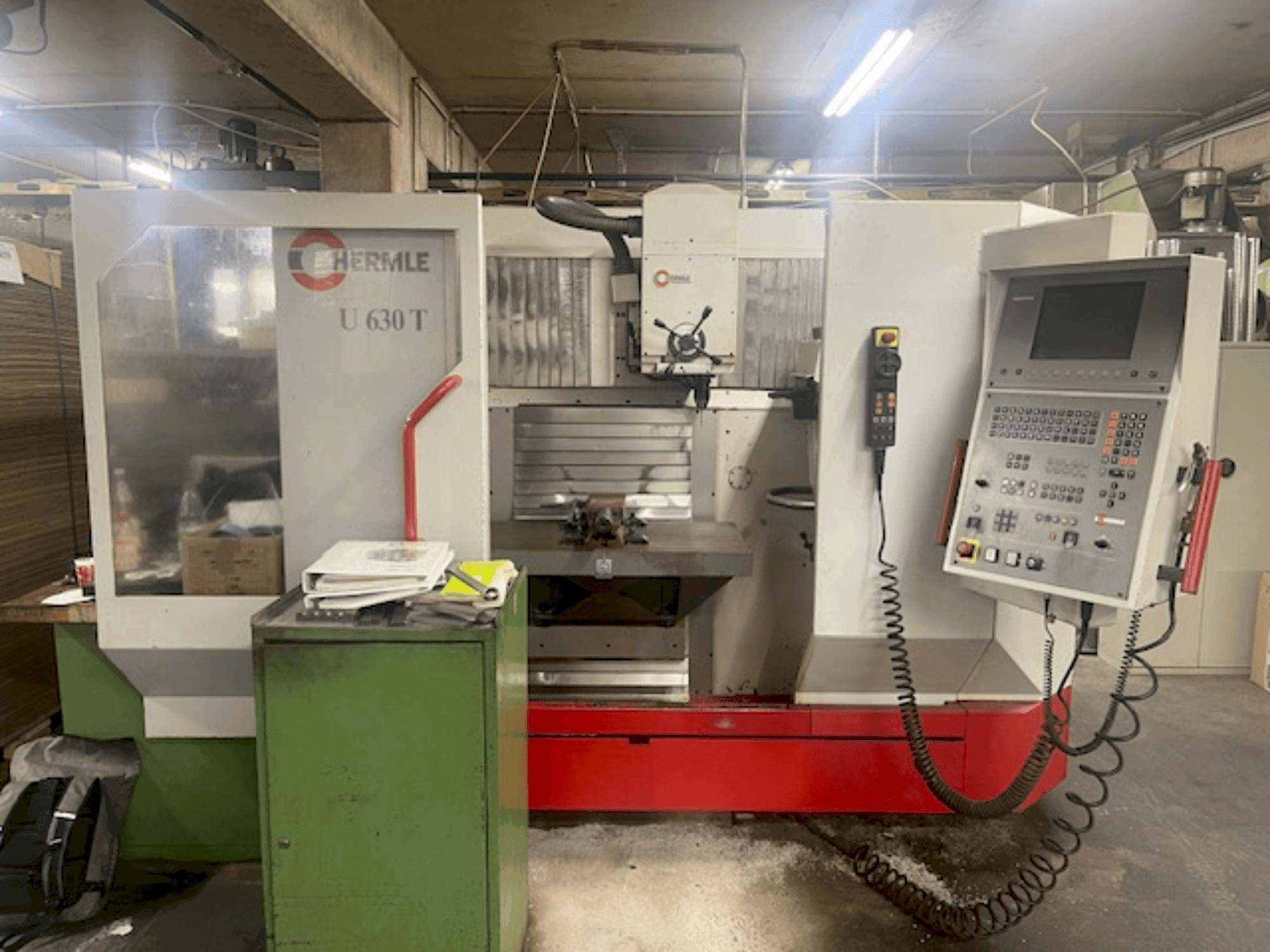 Mašīnas HERMLE U 630 T pretskats