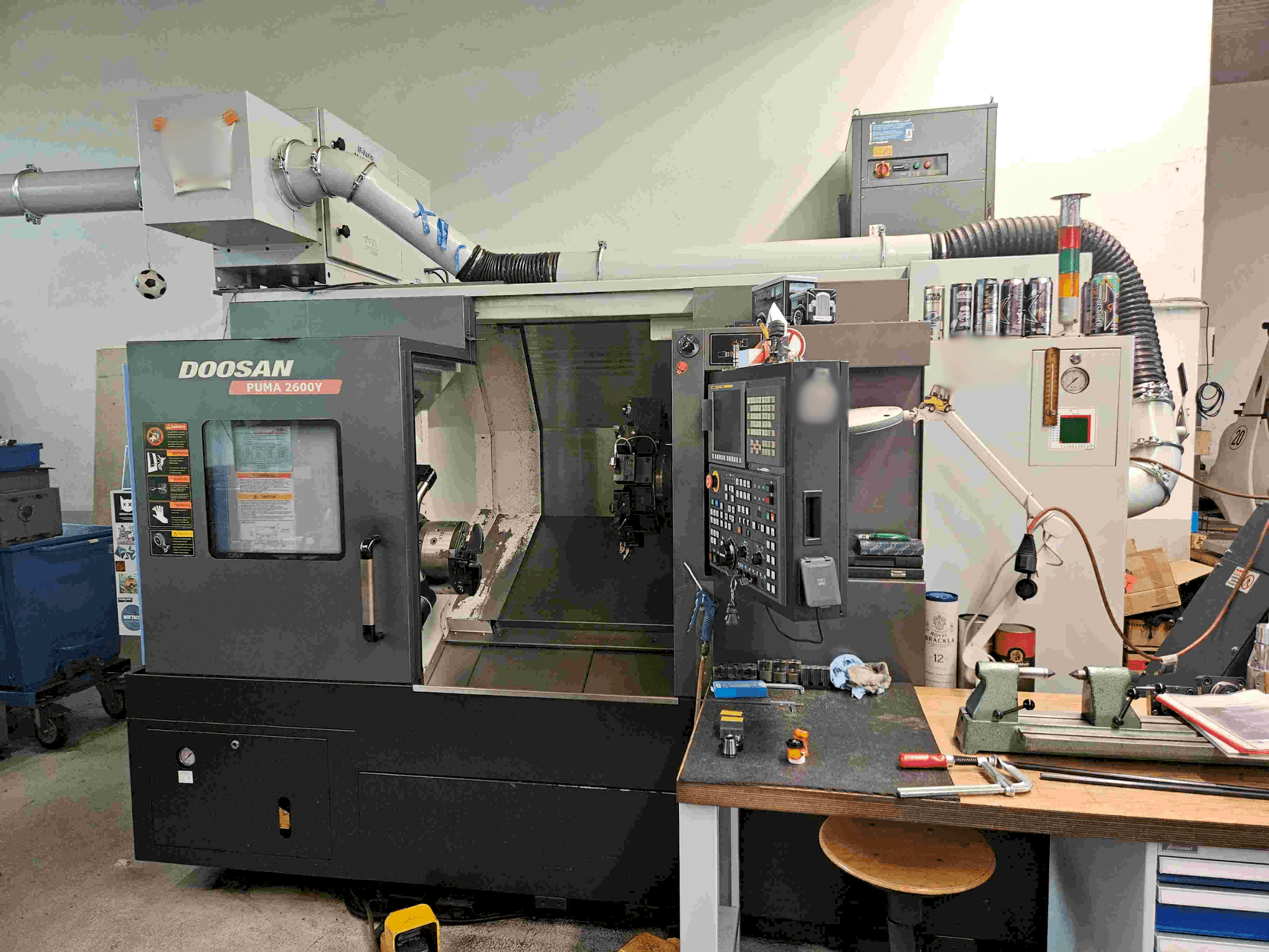 Mašīnas DOOSAN PUMA 2600Y pretskats