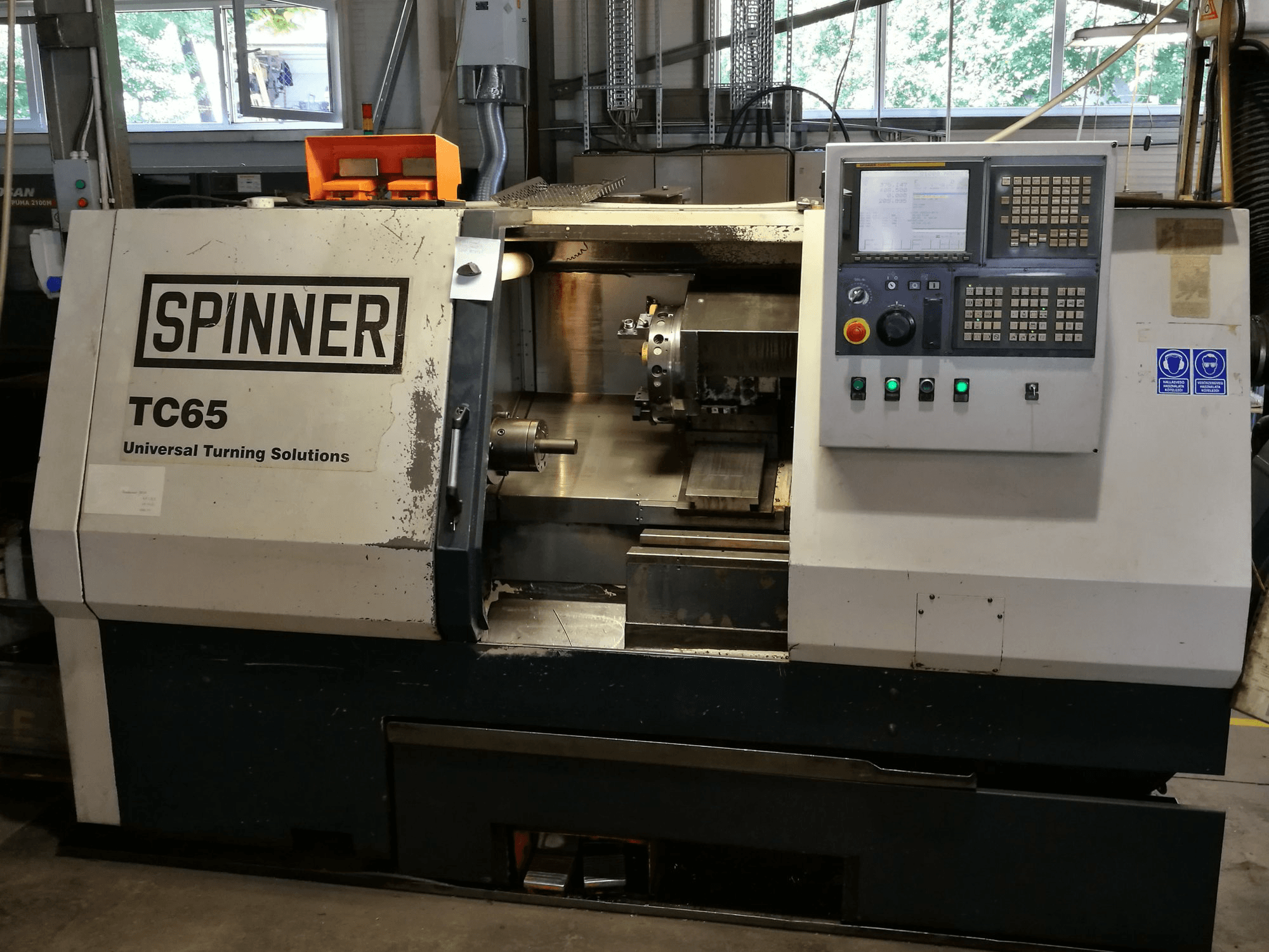 Mašīnas SPINNER TC 65 MC pretskats
