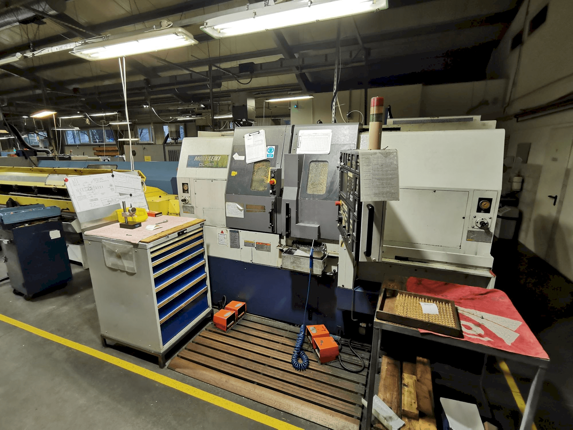 Mašīnas MORI SEIKI DL-151Y pretskats