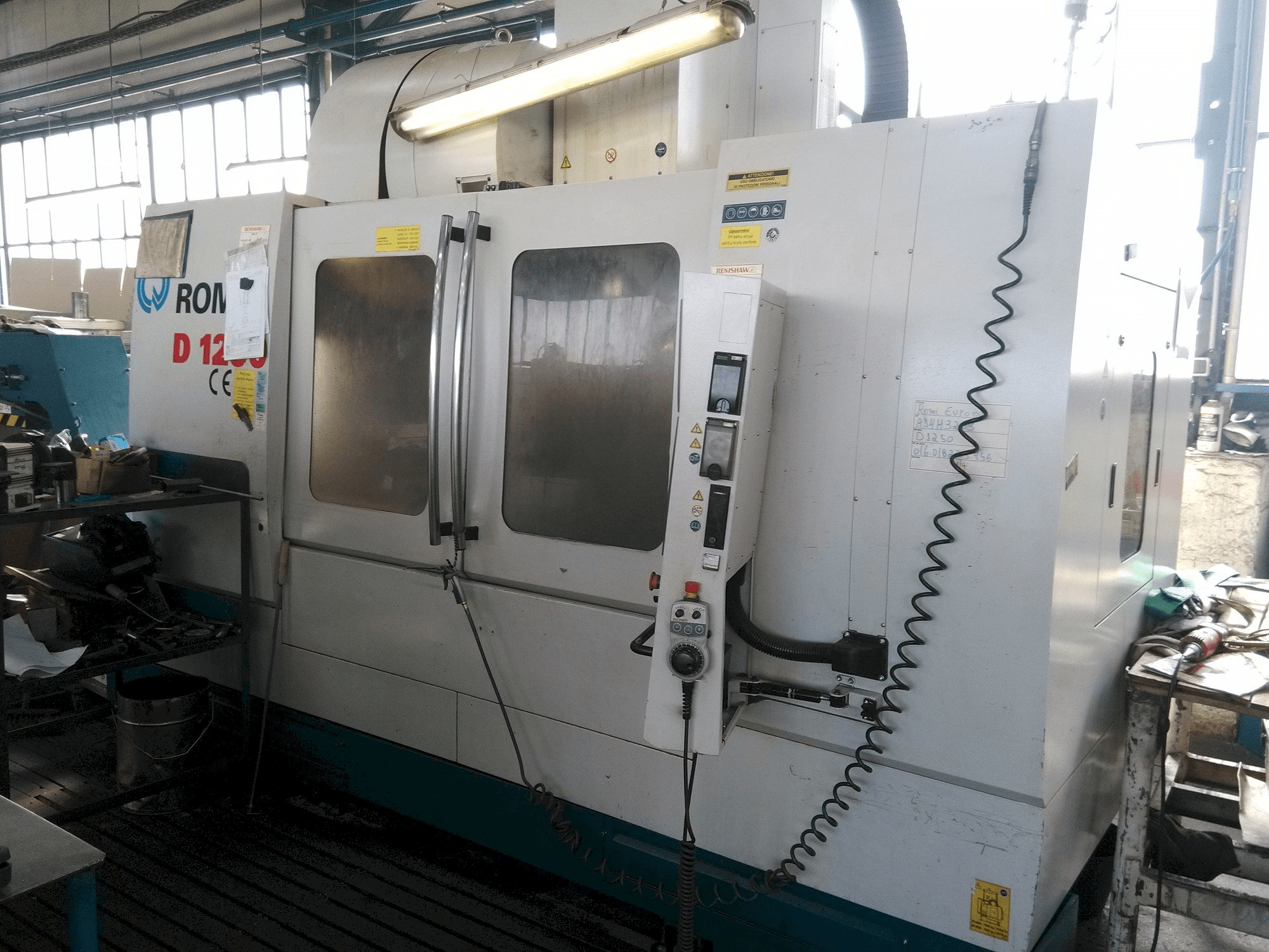 Mašīnas Romi D 1250 pretskats