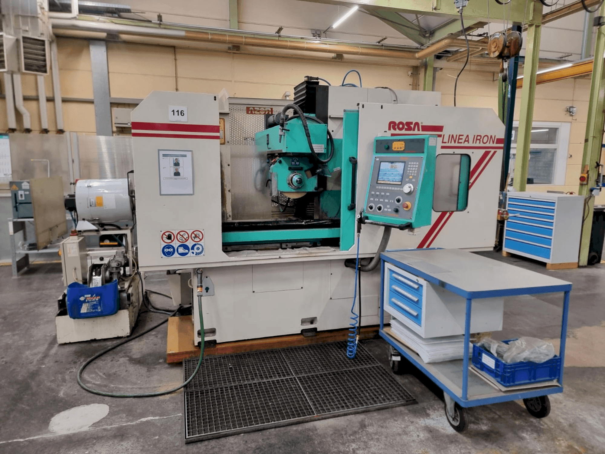 Mašīnas ROSA ERMANDO IRON 08.6 pretskats