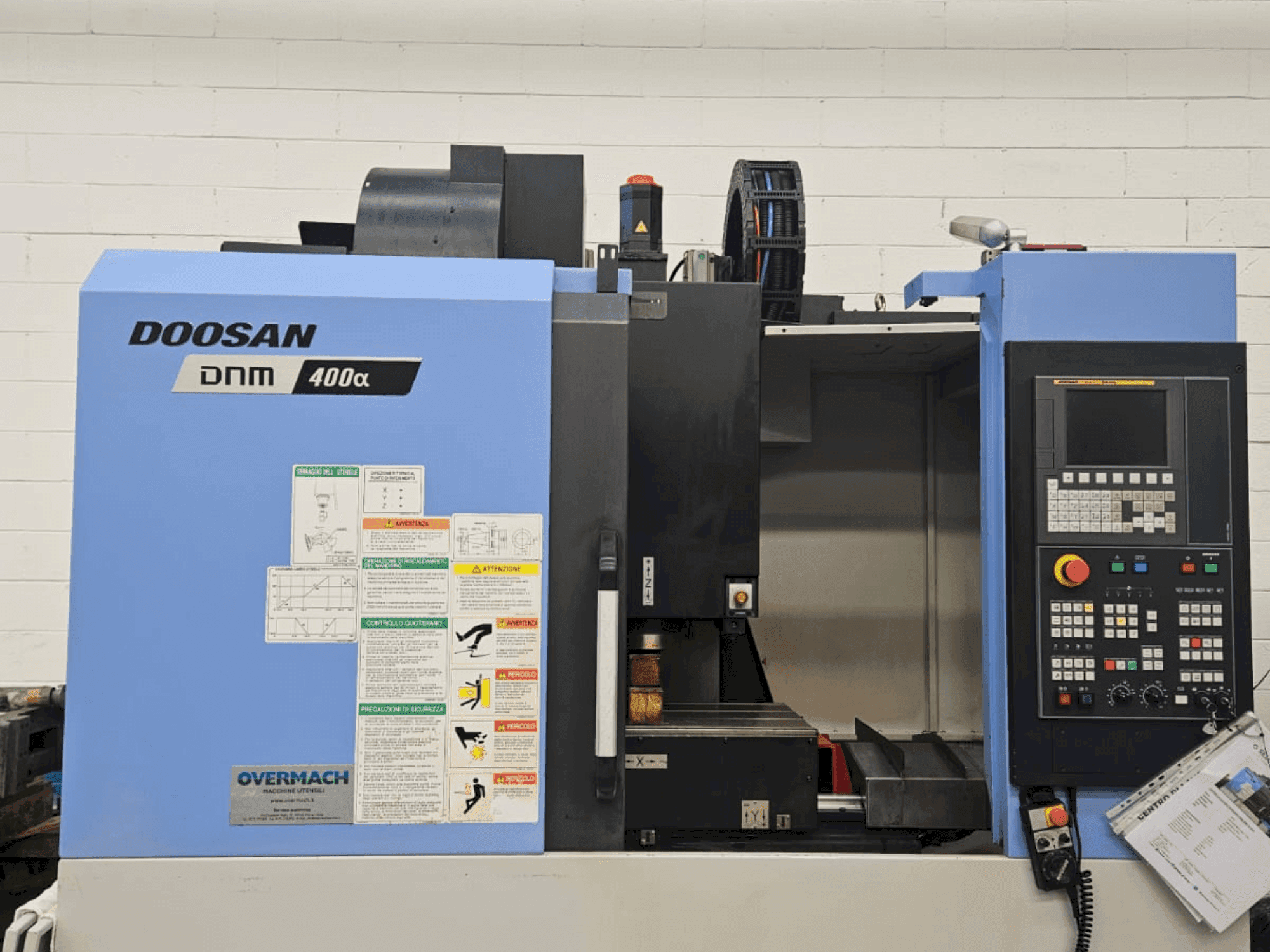 Mašīnas DOOSAN DNM 400 alpha pretskats