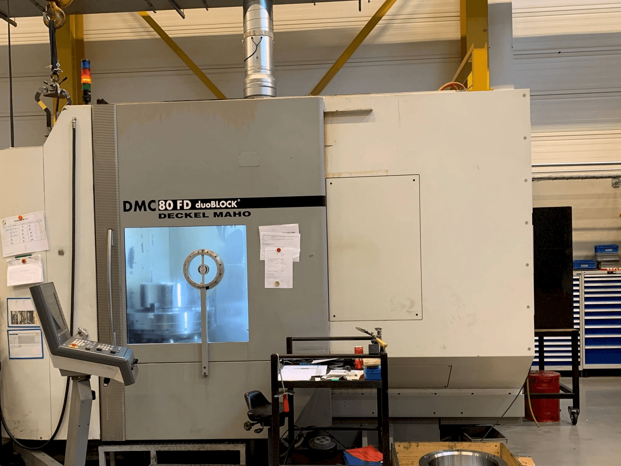 Mašīnas DECKEL MAHO DMC 80 FD duoBLOCK pretskats