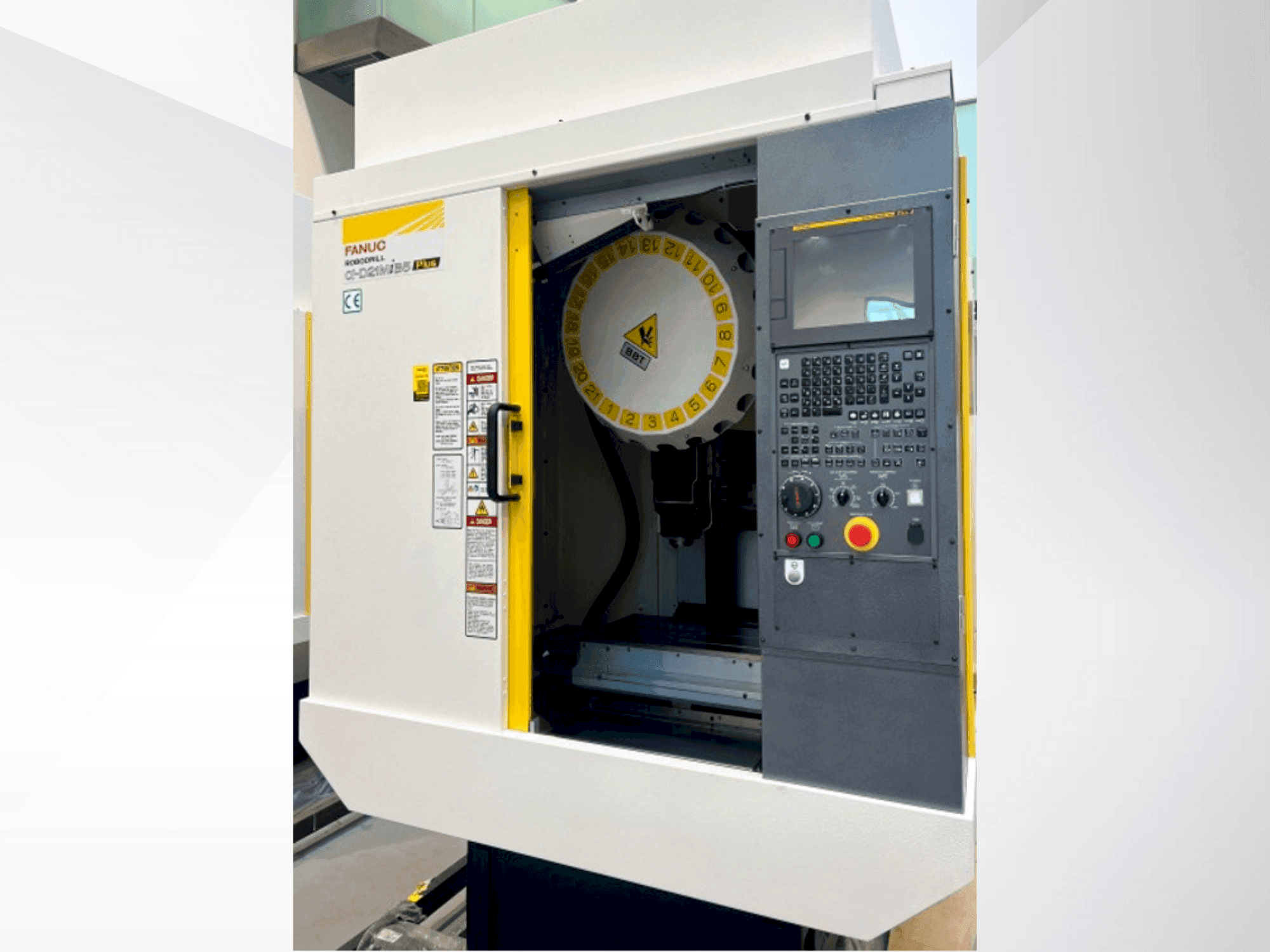 Mašīnas FANUC ROBODRILL α-D21MiB5P pretskats