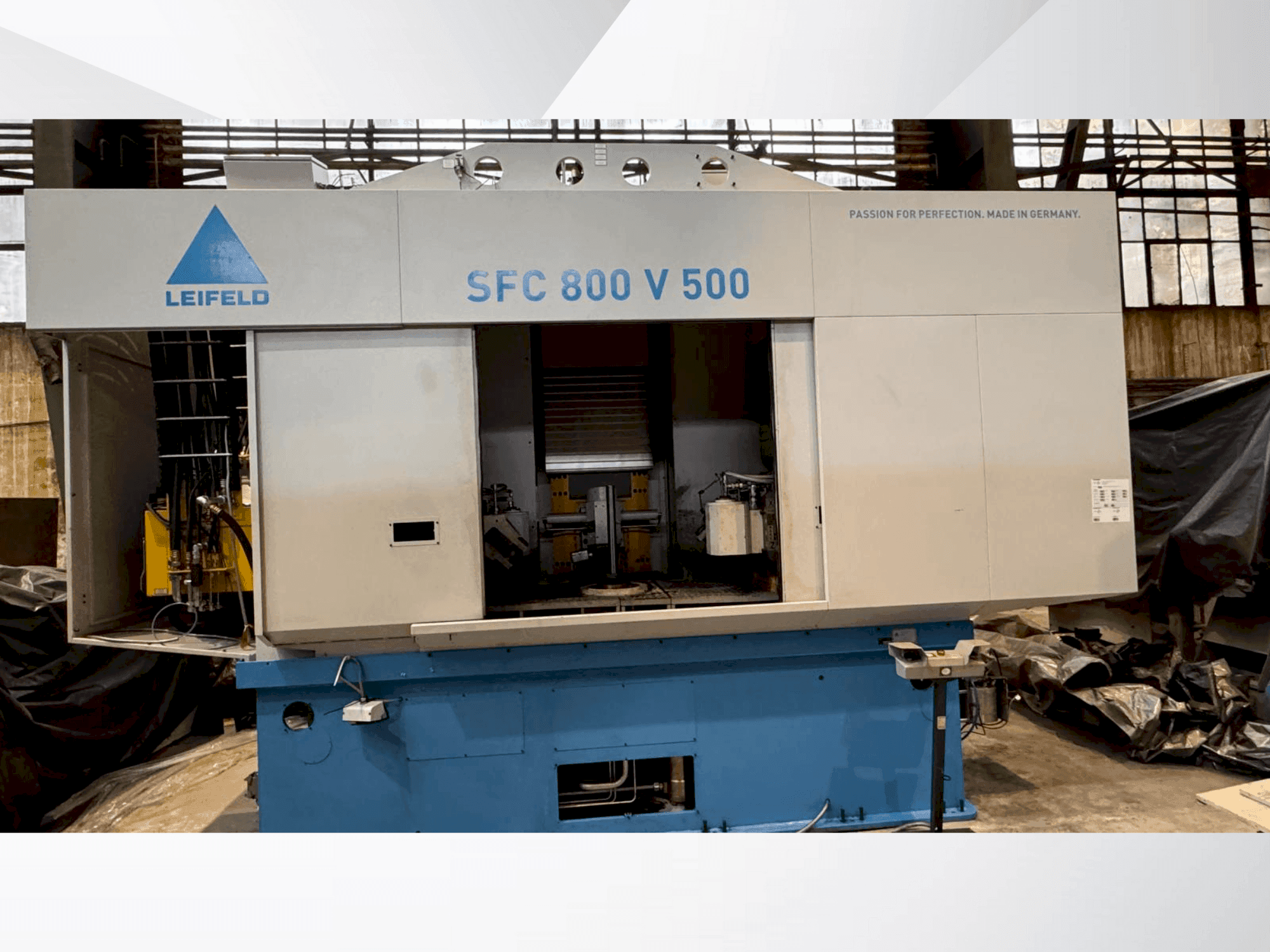 Mašīnas LEIFELD SFC 800 V 500 pretskats