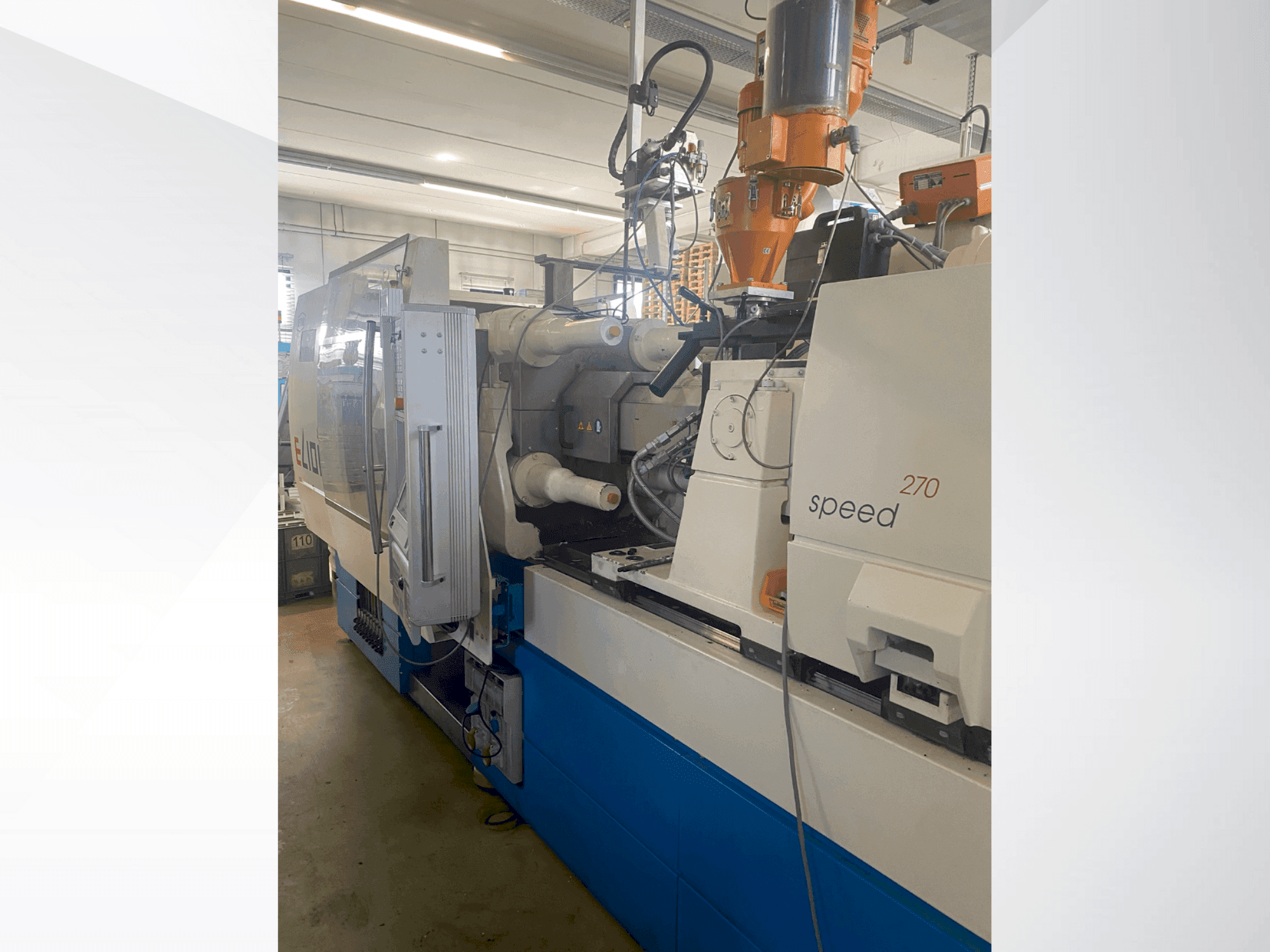 Mašīnas Netstal ELION 800-270 S pretskats