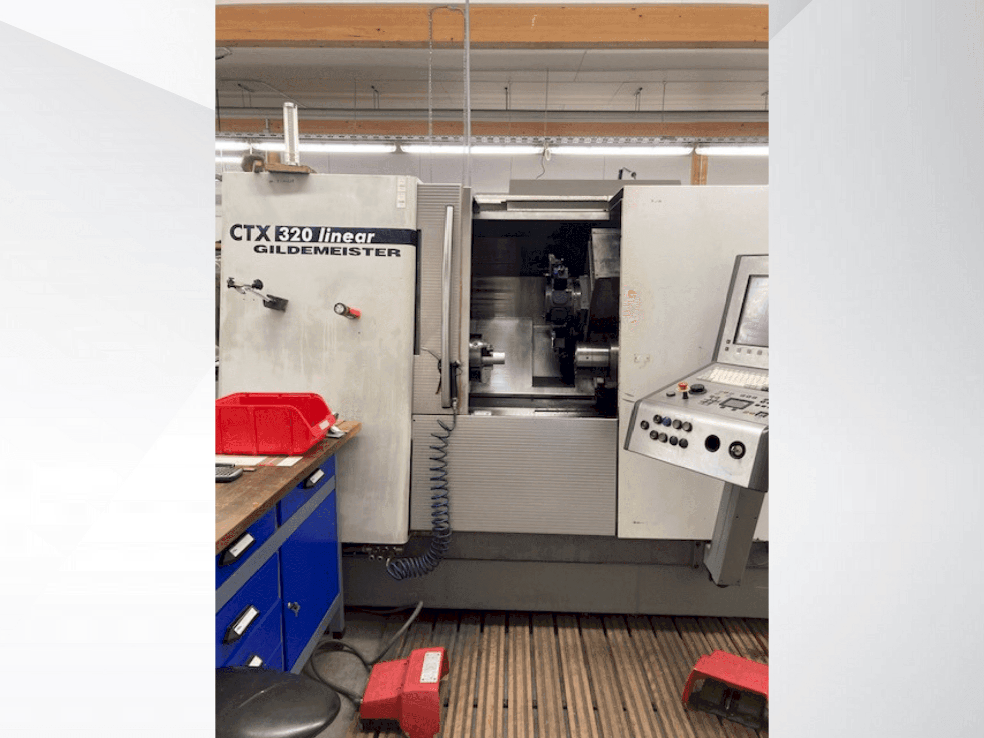 Mašīnas Gildemeister CTX 320 linear pretskats