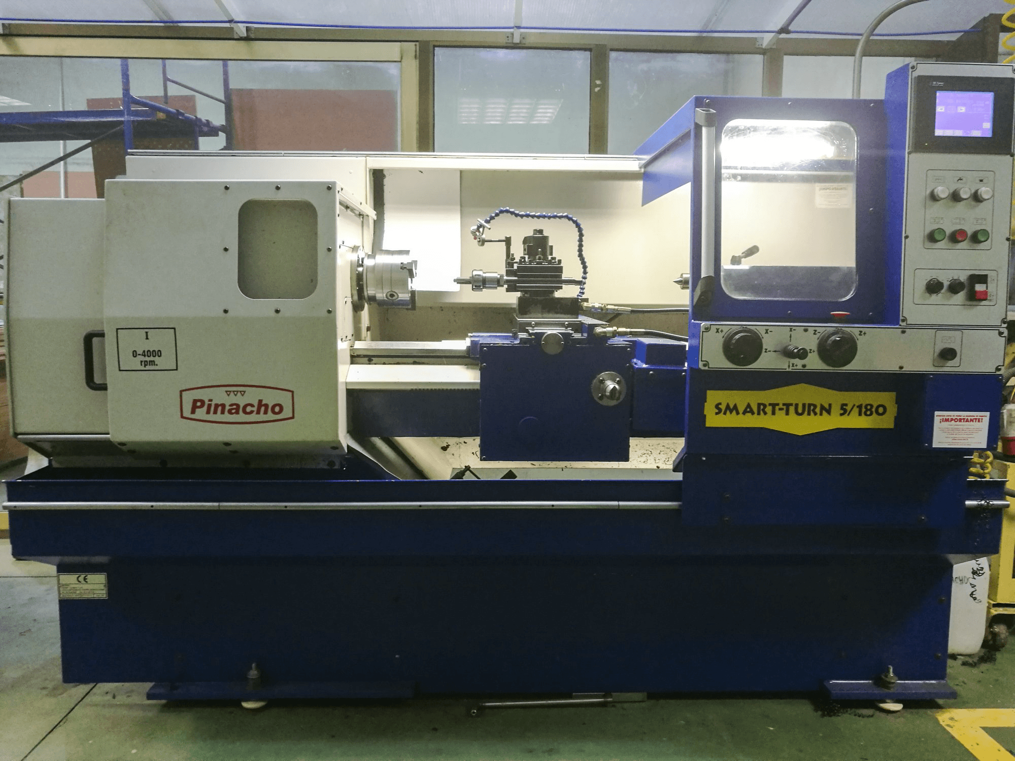 Mašīnas Pinacho Smart-Turn 5/180 pretskats