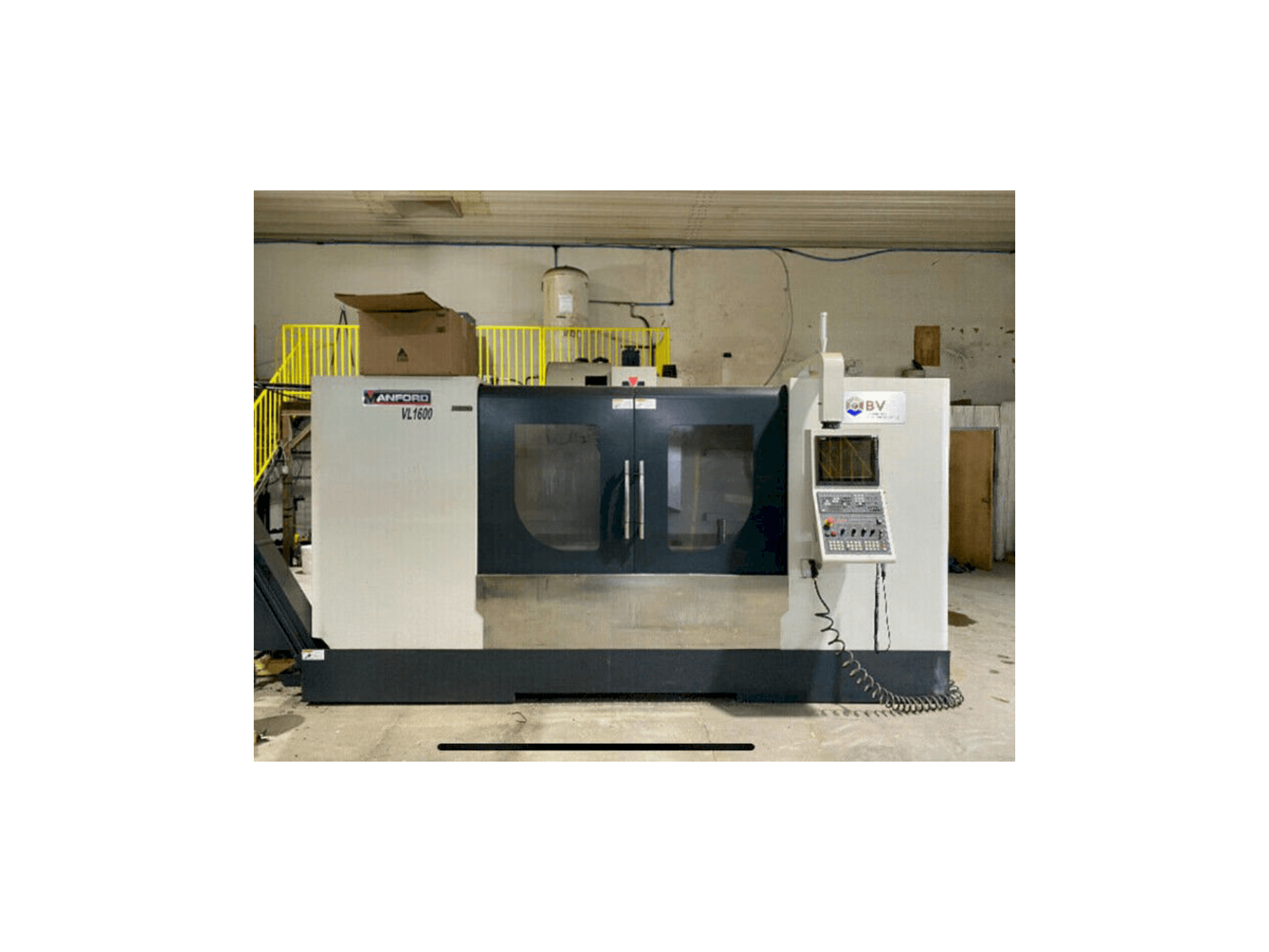 Mašīnas Manford VMC VL-1600 pretskats