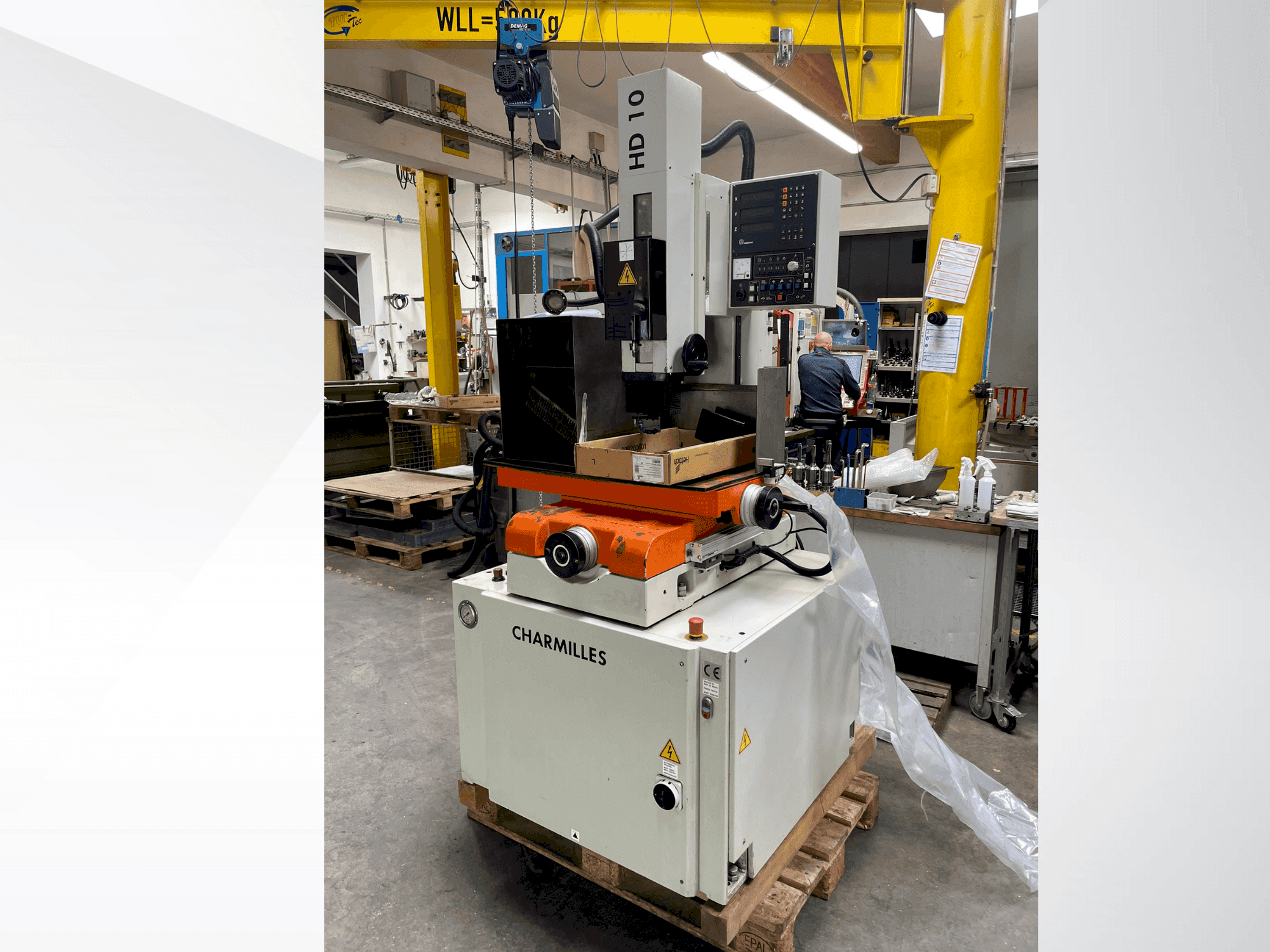 Mašīnas CHARMILLES HD10 pretskats