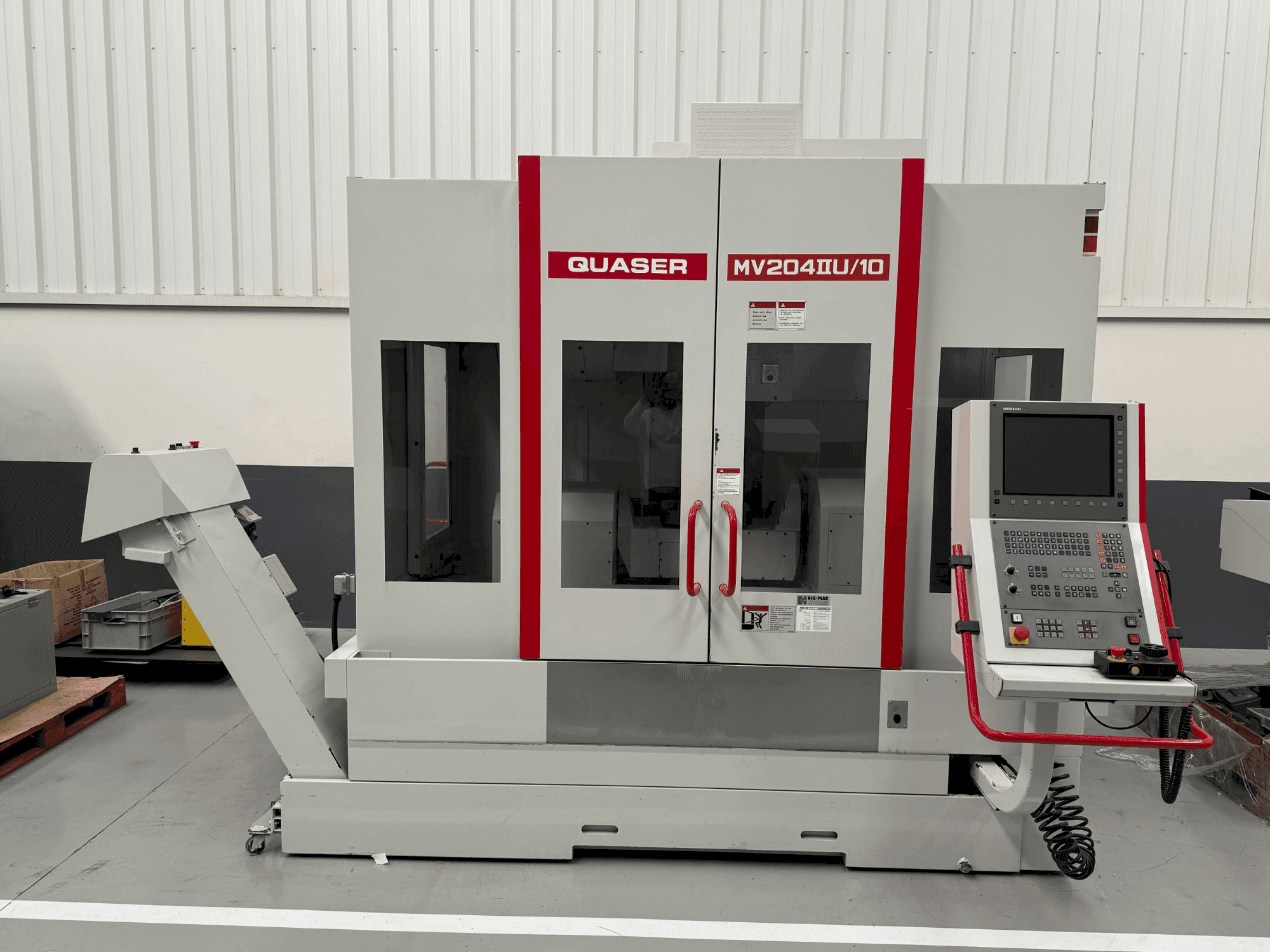 Mašīnas Quaser MV 204 IIU/10 pretskats