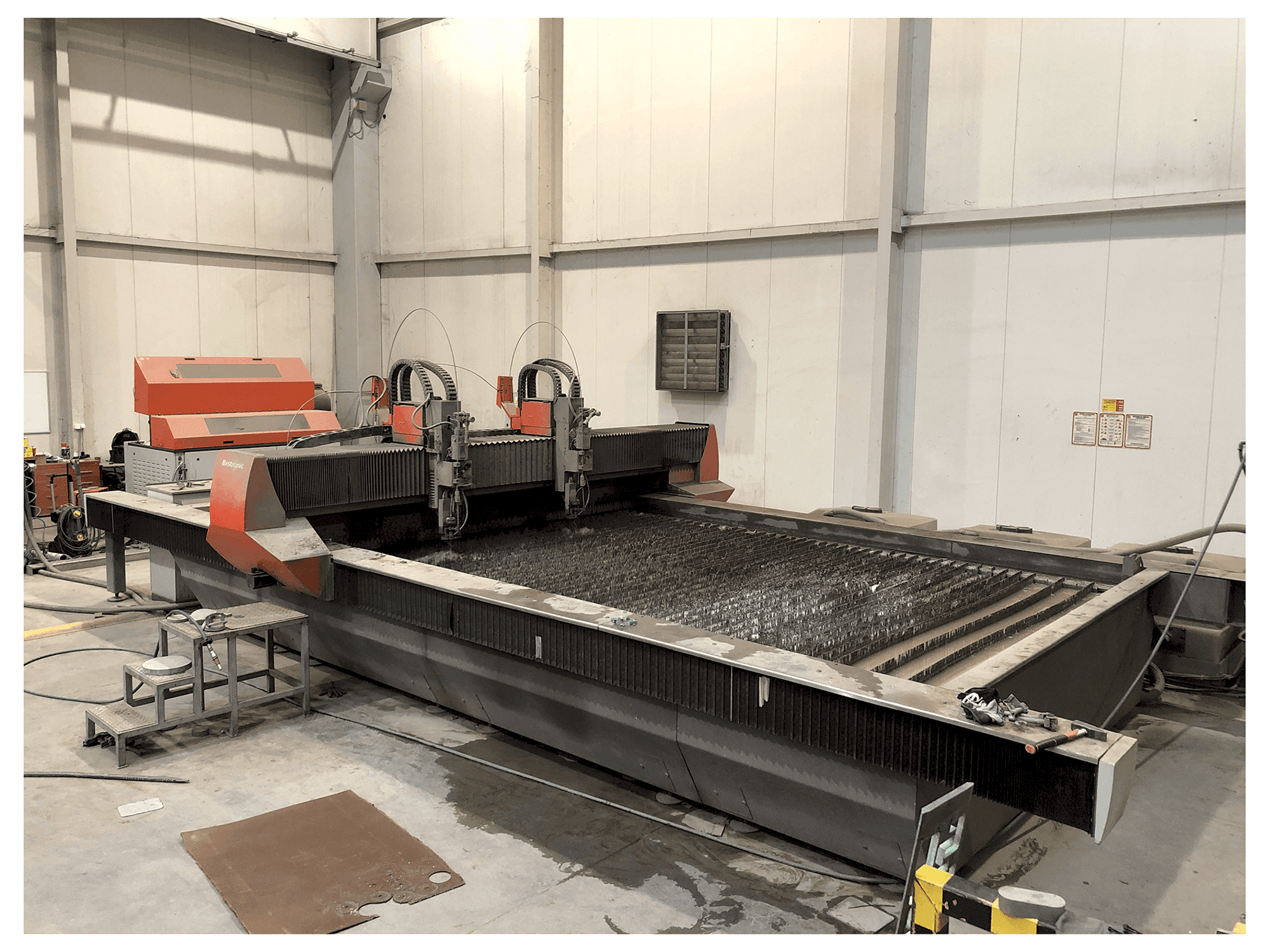 Mašīnas Bystronic ByJet Flex 6030 pretskats