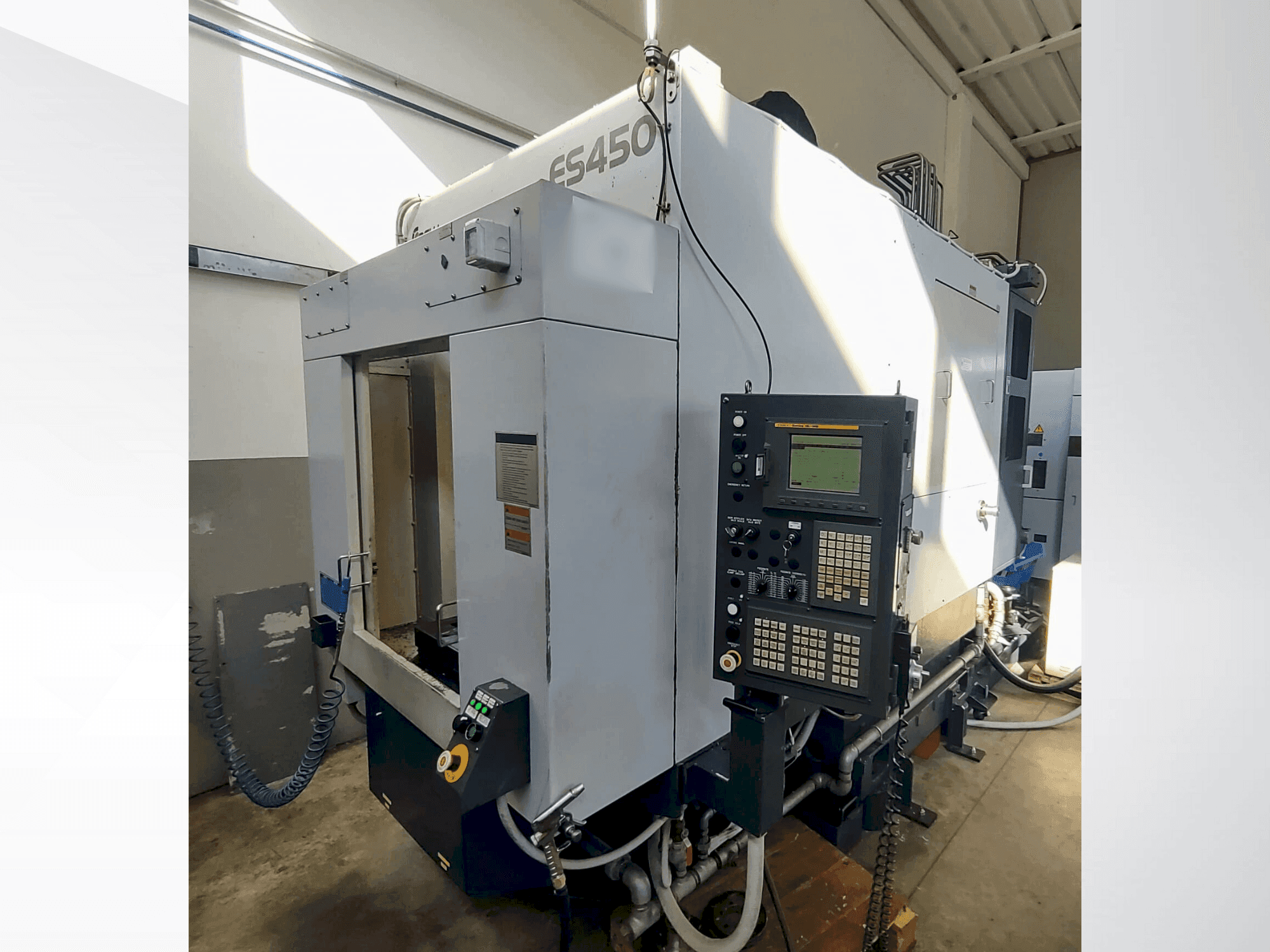 Mašīnas Enshu ES450 pretskats