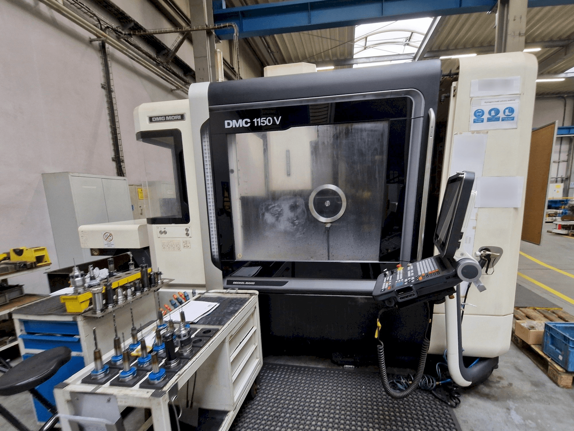 Mašīnas DMG MORI DMC 1150 V pretskats