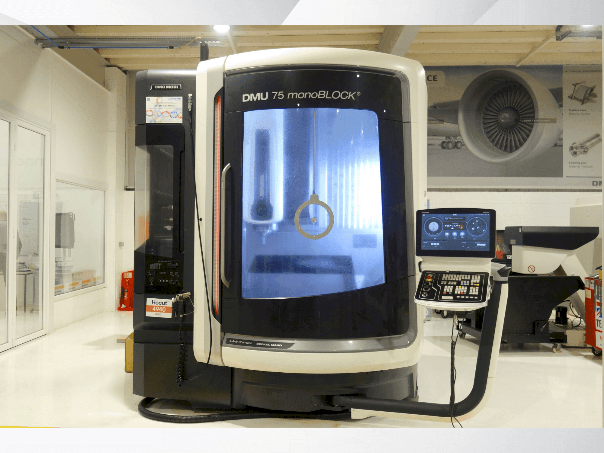 Mašīnas DMG MORI DMU 75 Monoblock pretskats