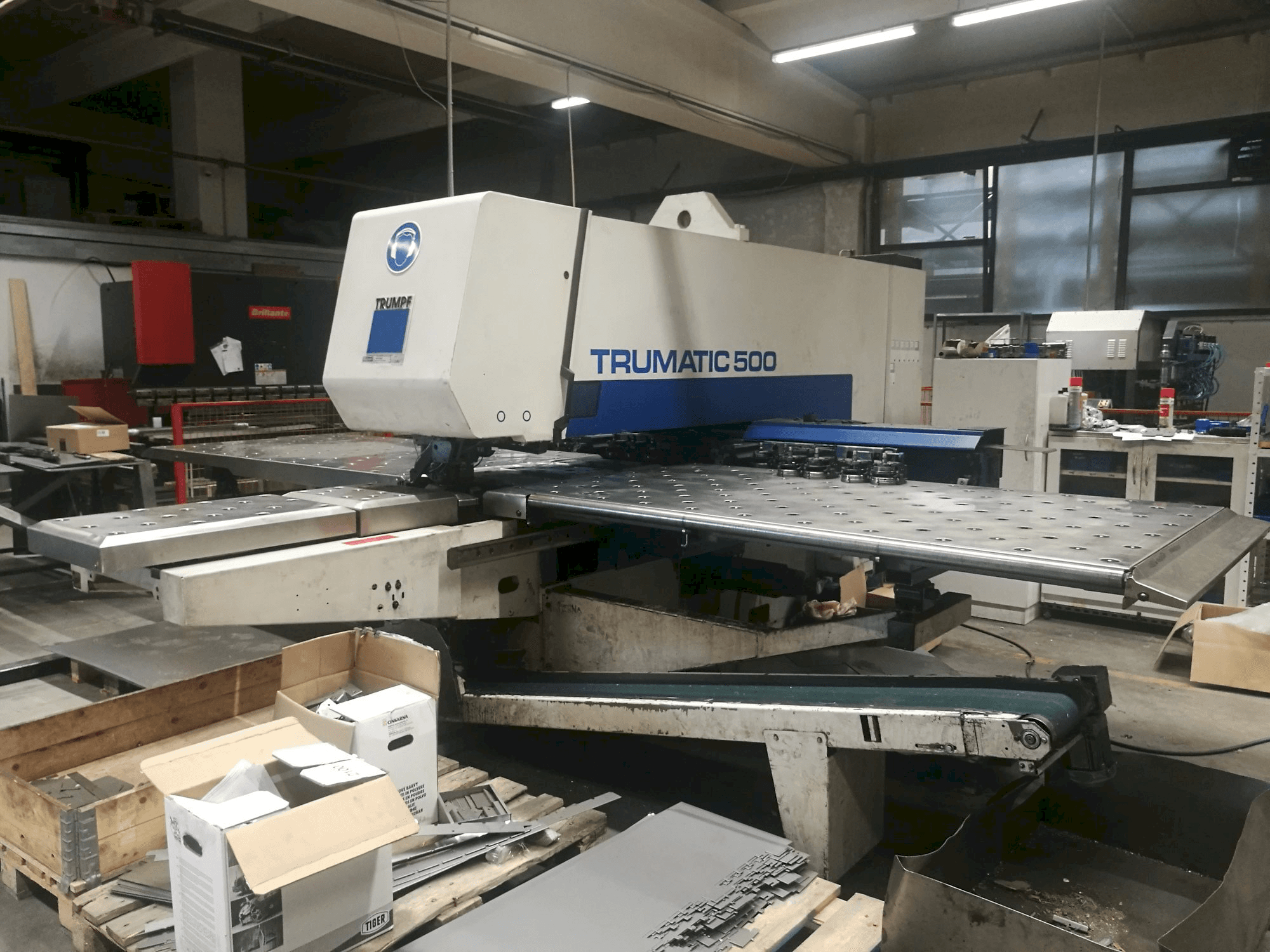 Mašīnas Trumpf Trumatic 500 pretskats