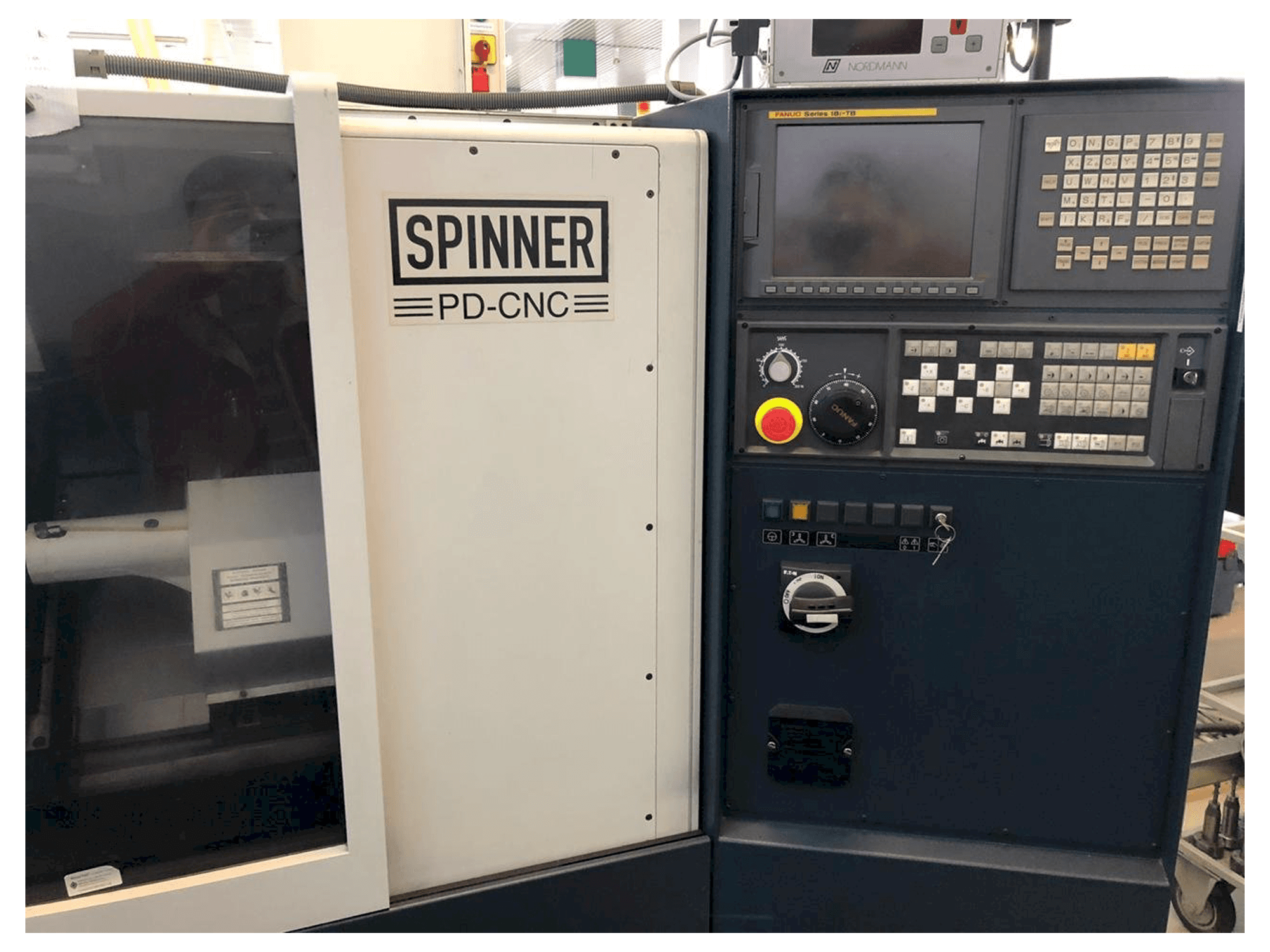 Mašīnas SPINNER PD pretskats