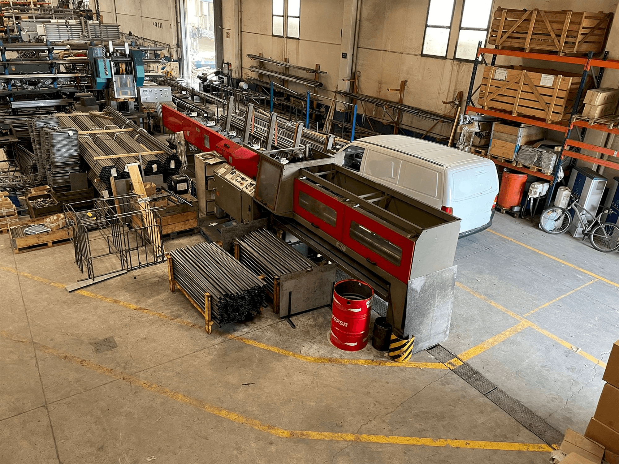 Mašīnas Simec MEC 120 BM 2L pretskats