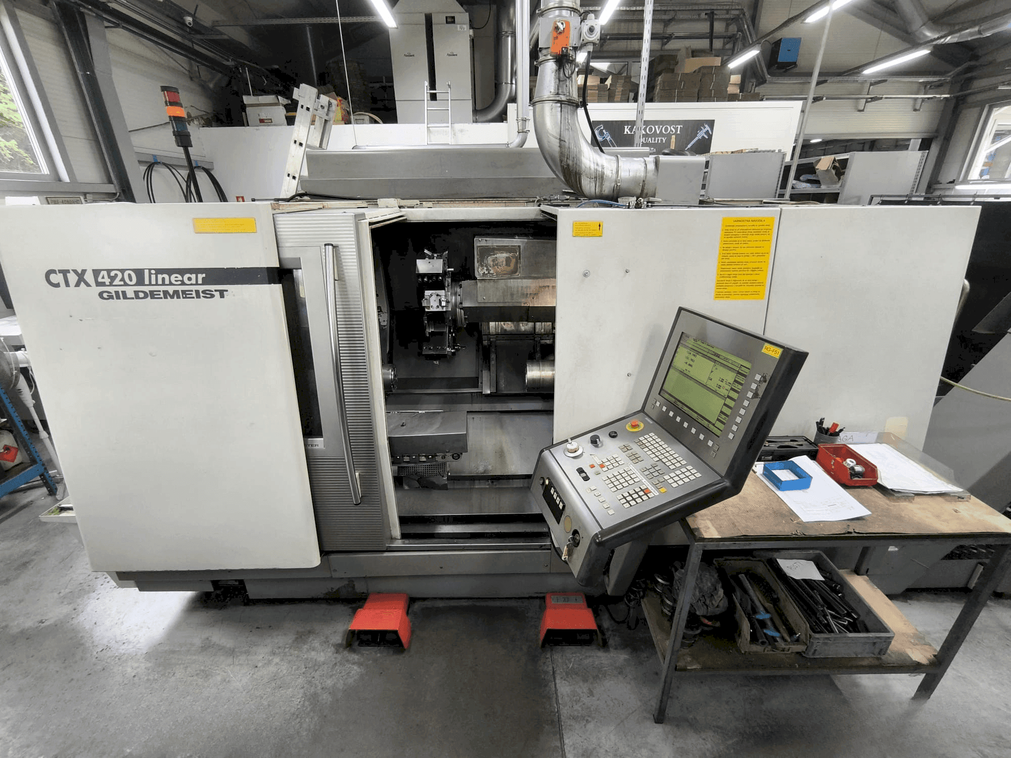 Mašīnas Gildemeister GILDEMEISTER CTX 420 linear pretskats
