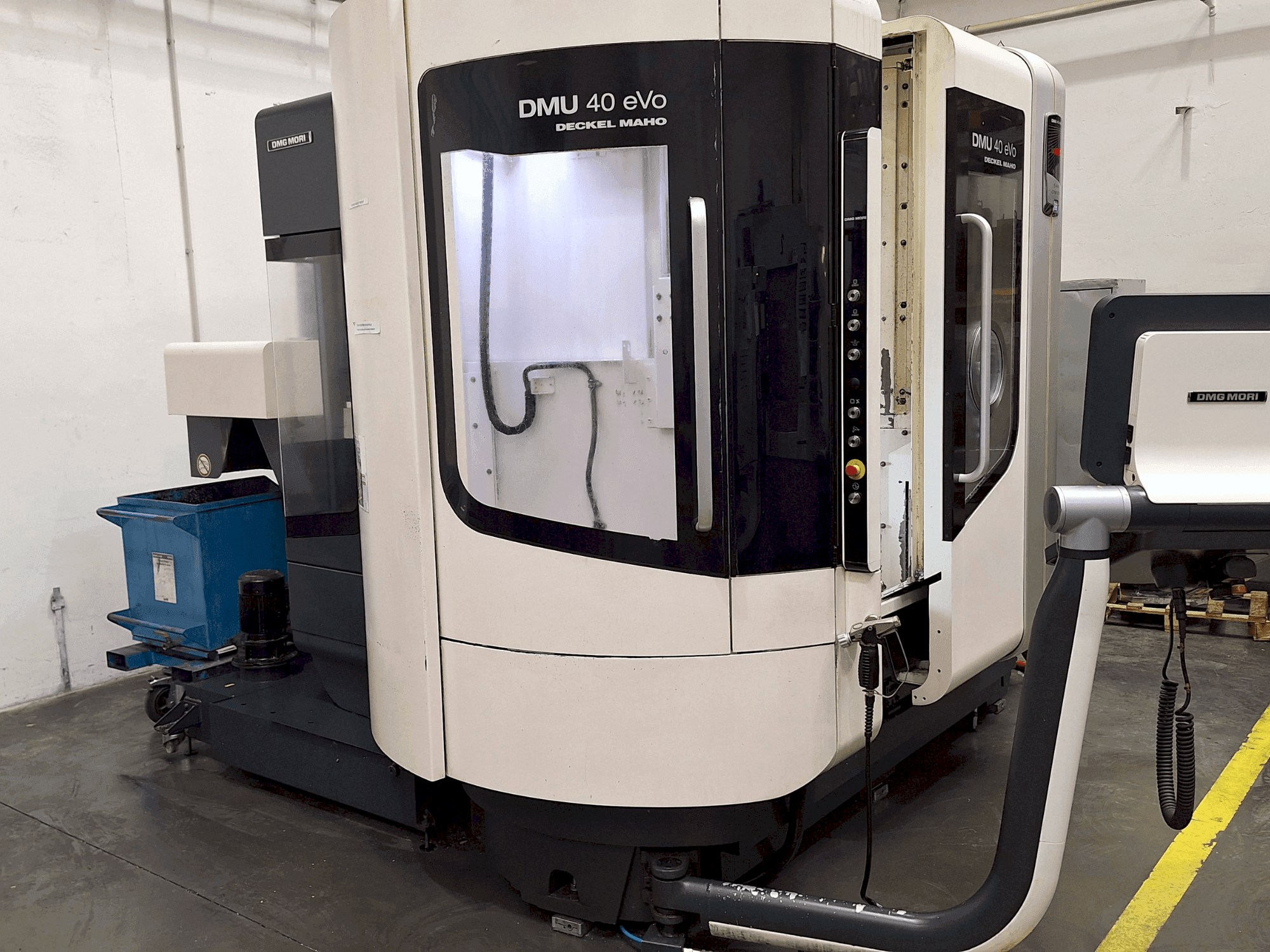 Mašīnas DMG MORI DMU 40 eVo pretskats