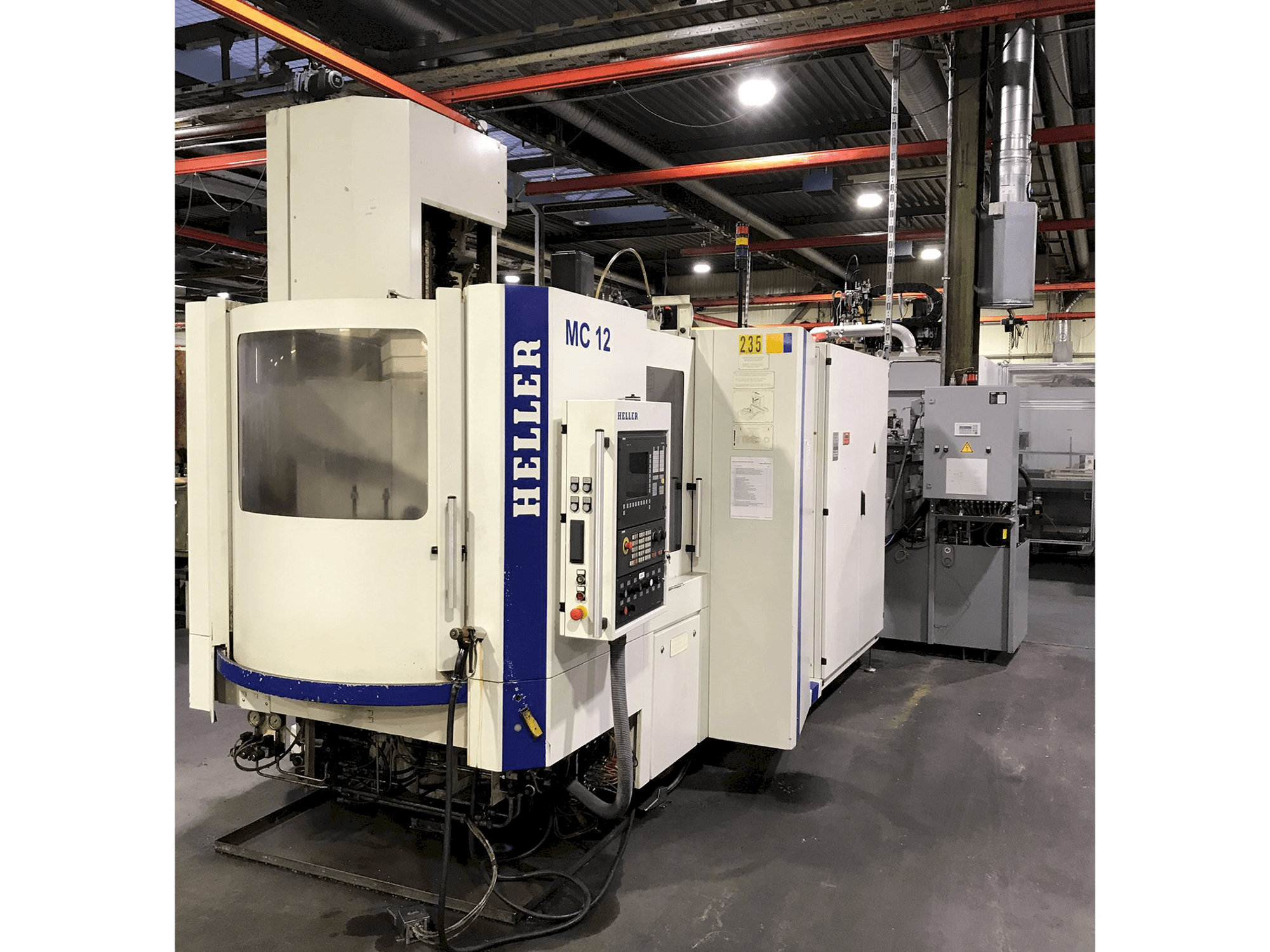 Mašīnas HELLER MC 12 pretskats