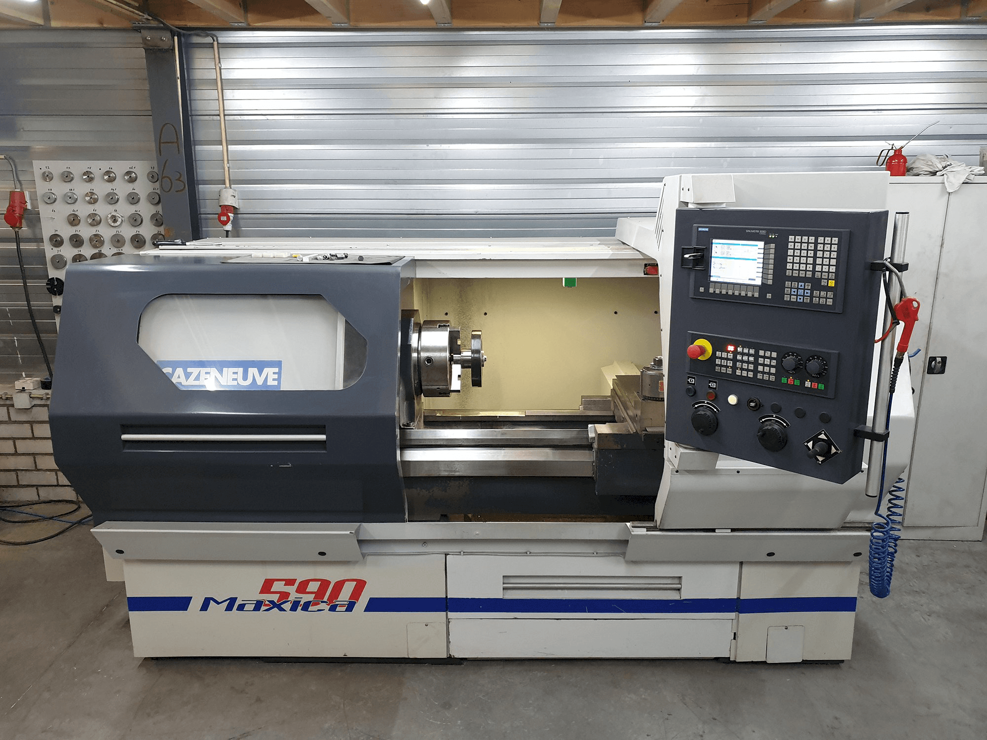 Mašīnas CAZENEUVE MAXICA 590 pretskats