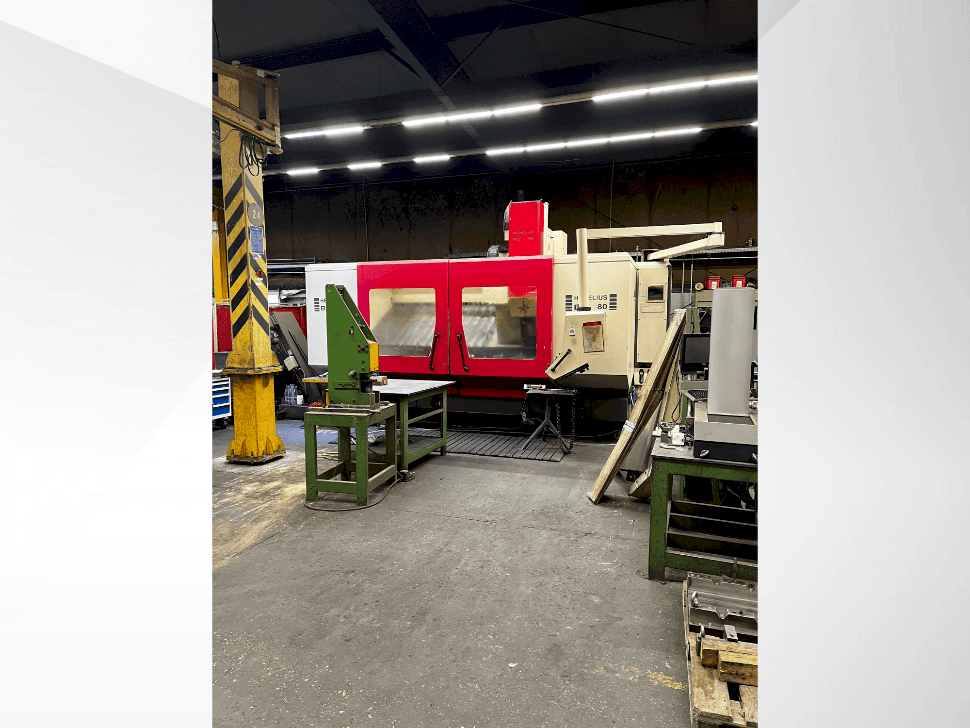 Mašīnas HEDELIUS BC 80 pretskats