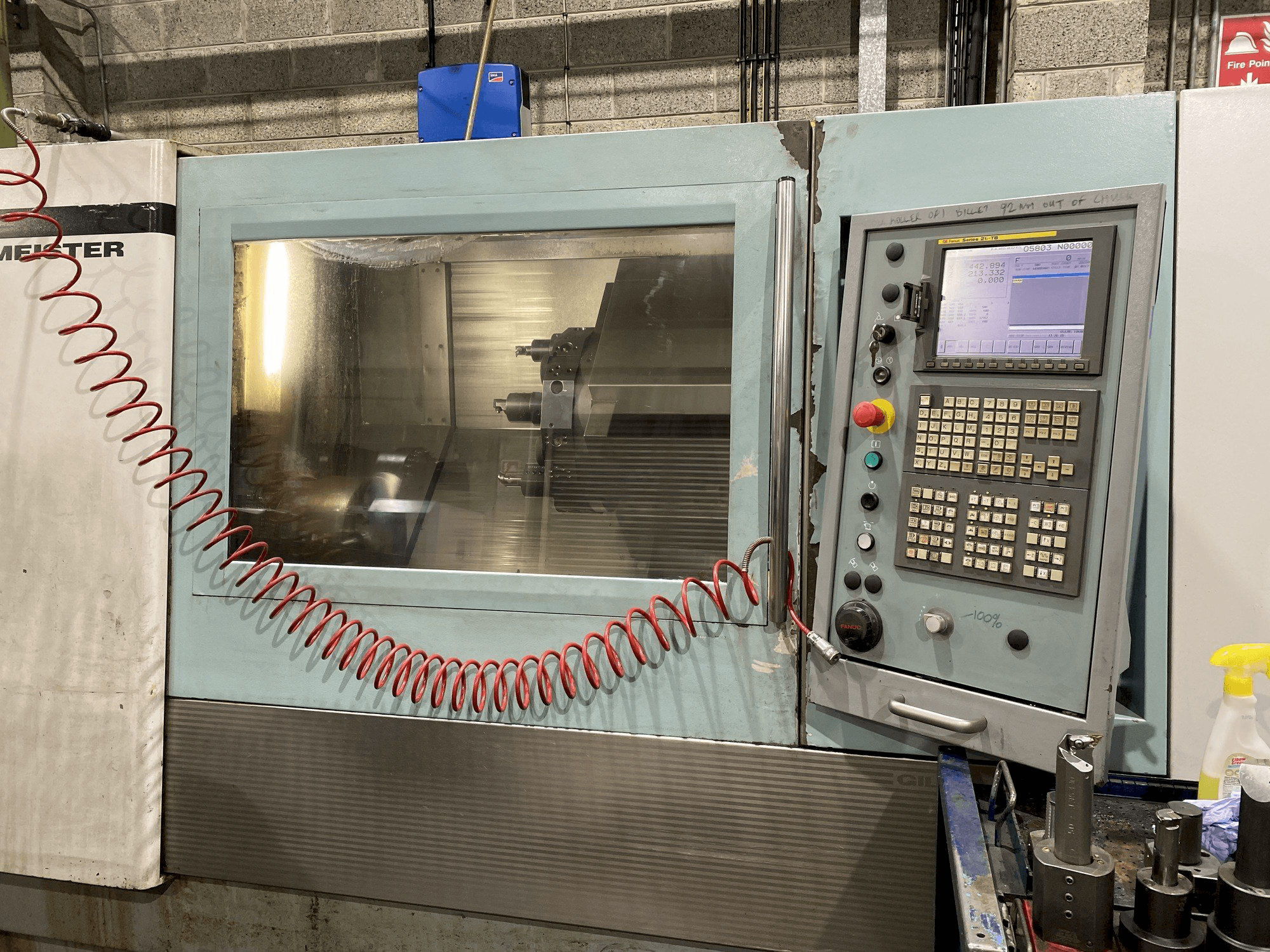 Mašīnas Gildemeister CTX 510 pretskats