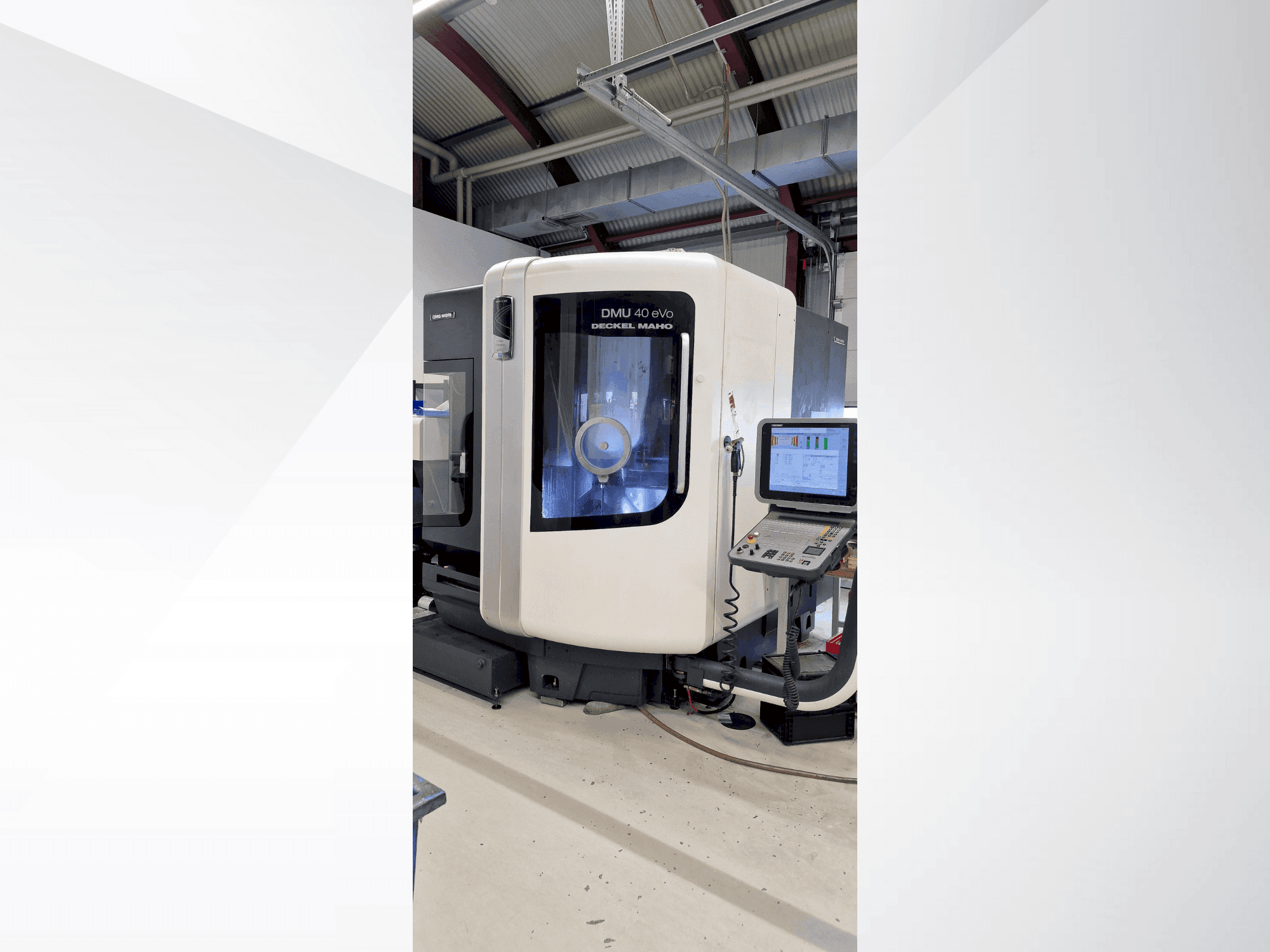 Mašīnas DMG DECKEL MAHO DMU 40 evo pretskats