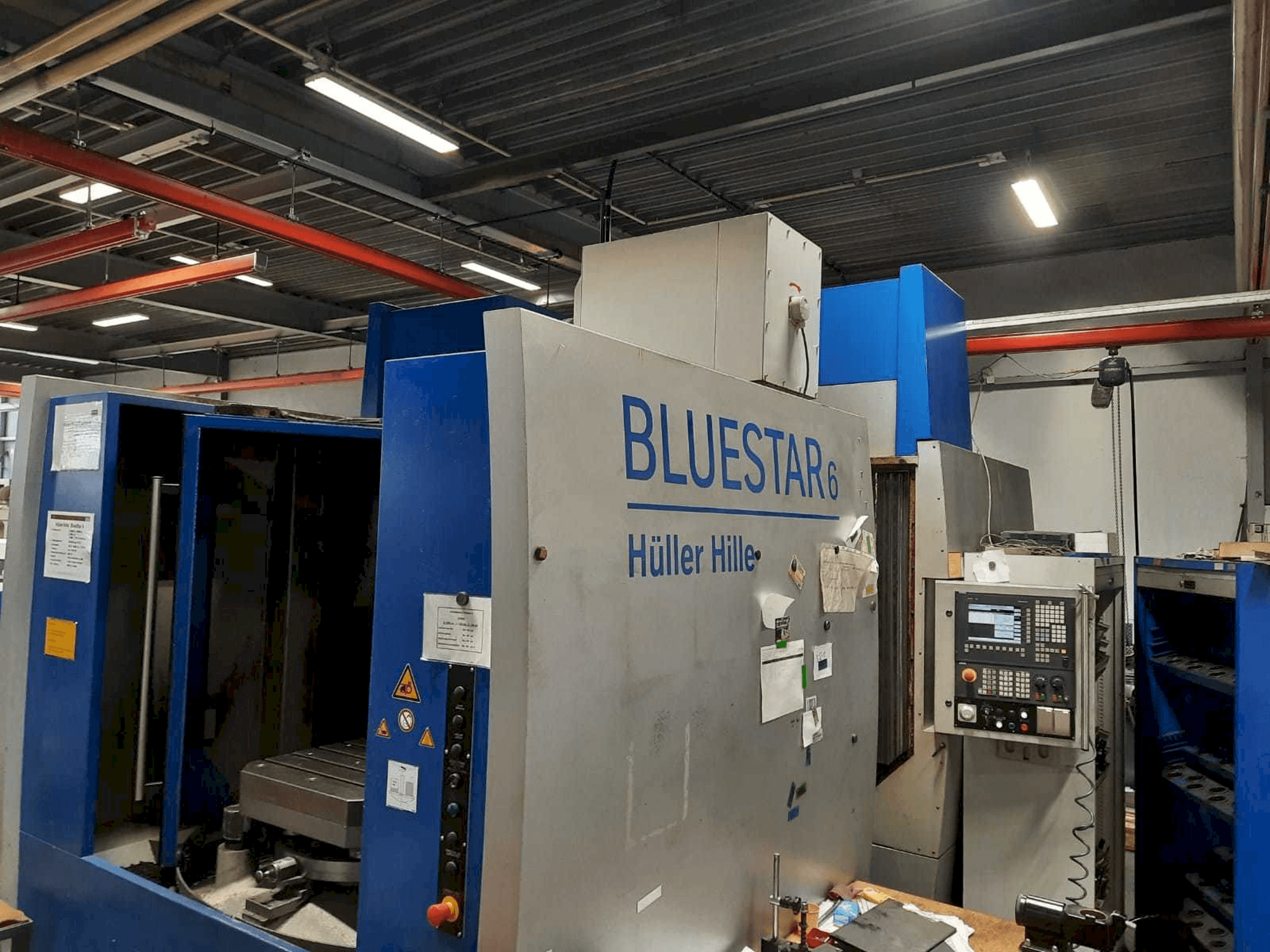 Mašīnas Hueller Hille Bluestar 6 pretskats