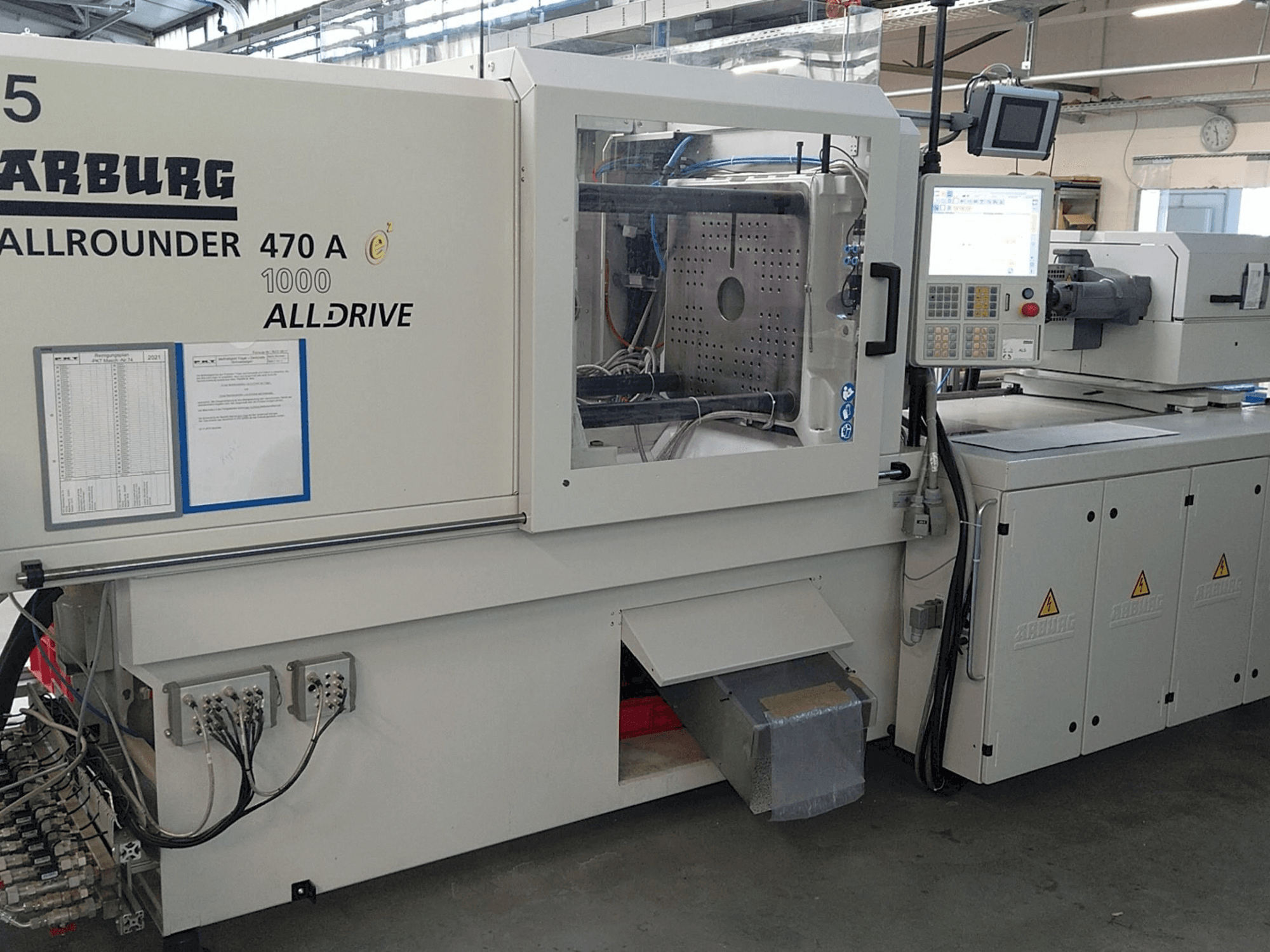 Mašīnas Arburg Allrounder 470 A 1000-400 pretskats