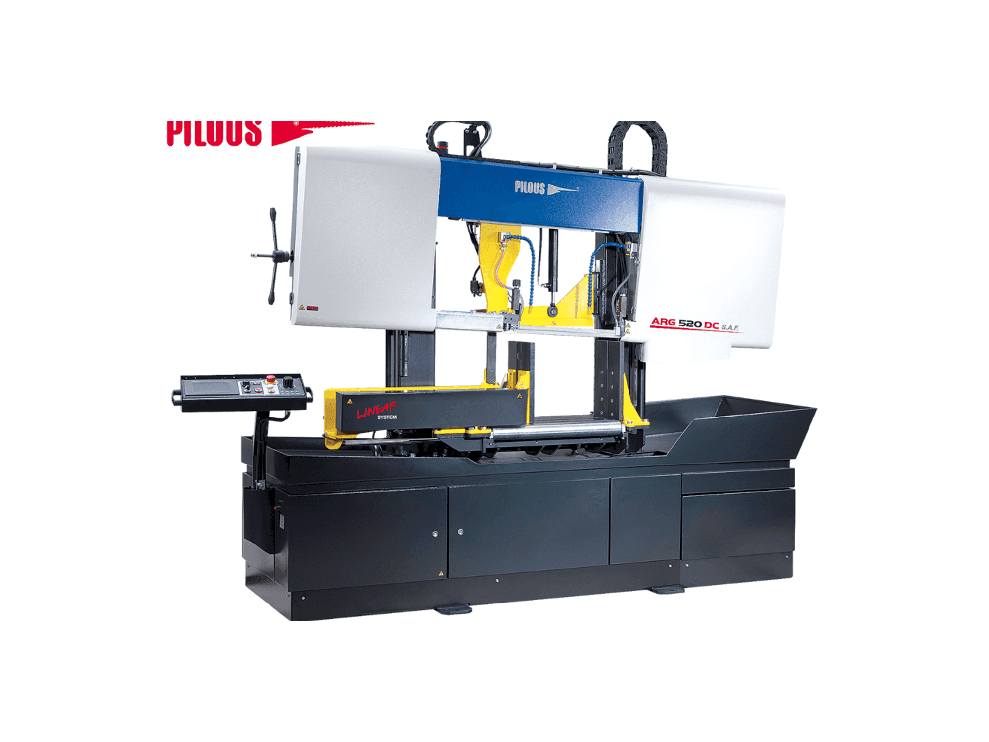 Mašīnas Pilous ARG 520 DC pretskats