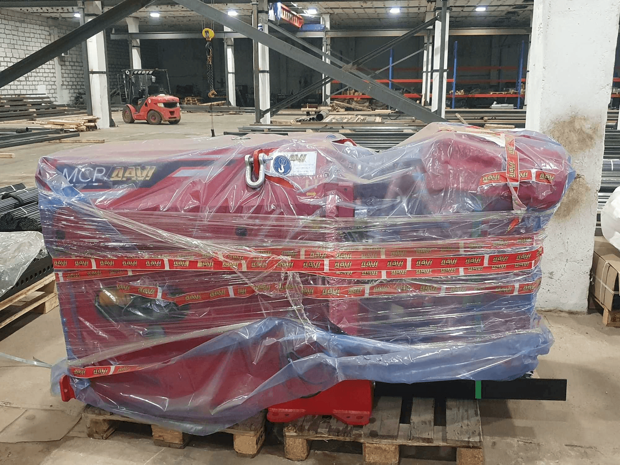 Mašīnas Davi MCP 9 pretskats