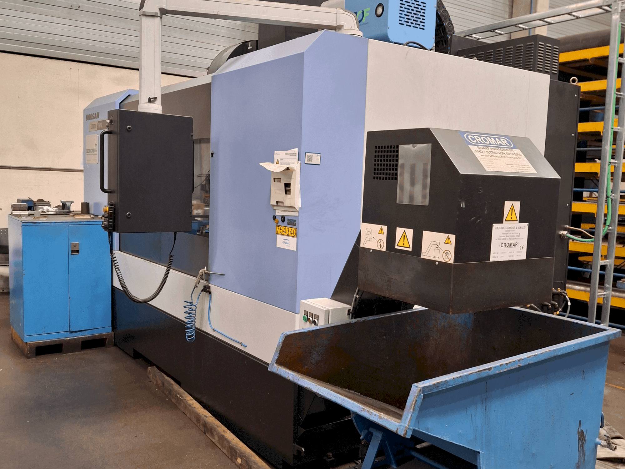 Mašīnas DOOSAN DNM 750 II pretskats