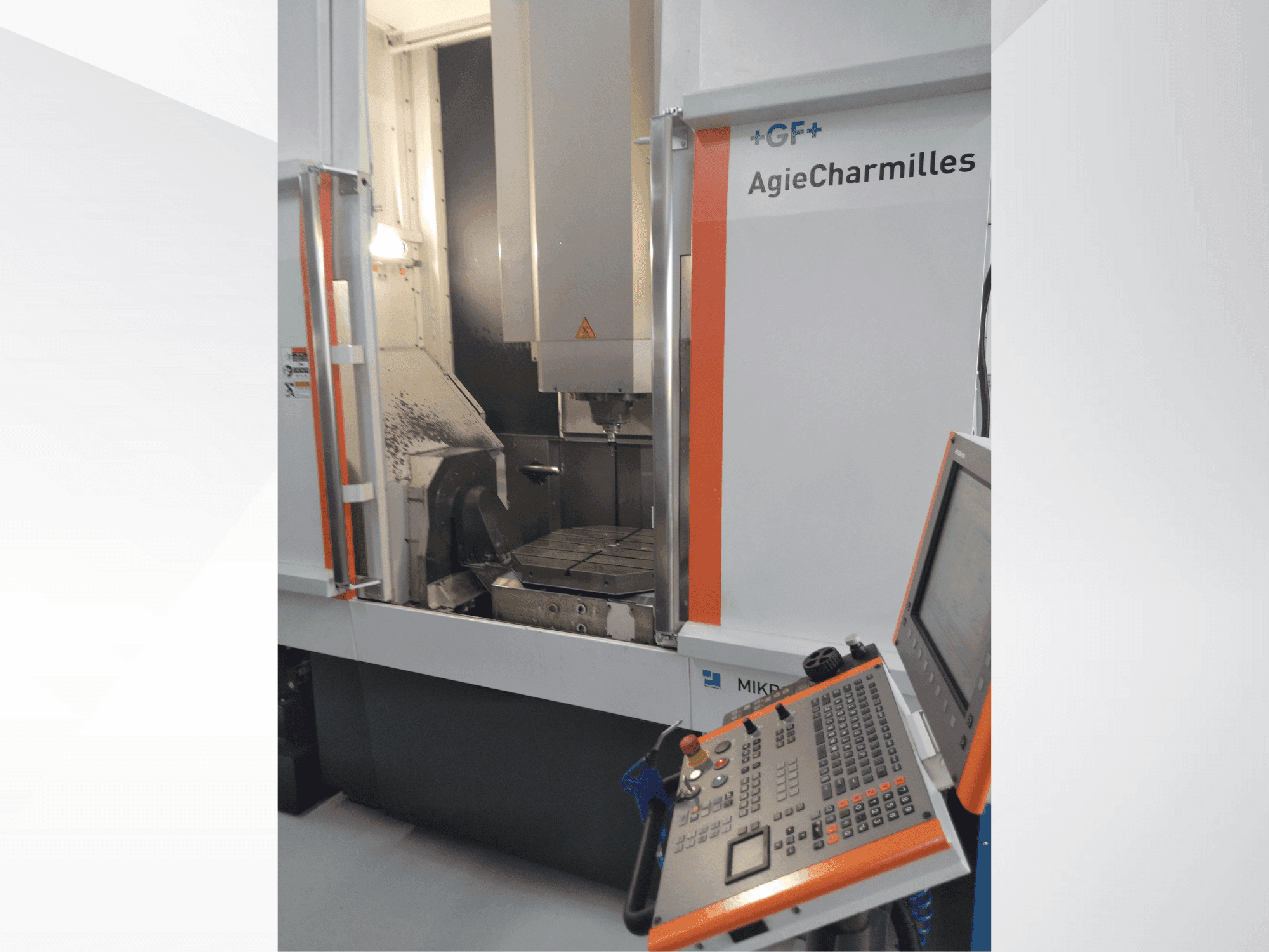 Mašīnas MIKRON UCP 800 Duro pretskats