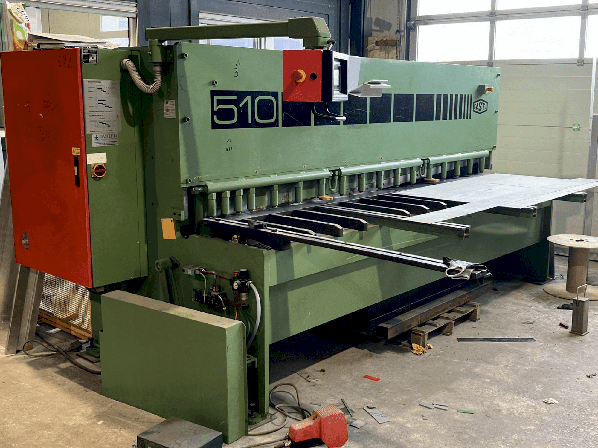 Mašīnas FASTI 510-30/6 pretskats